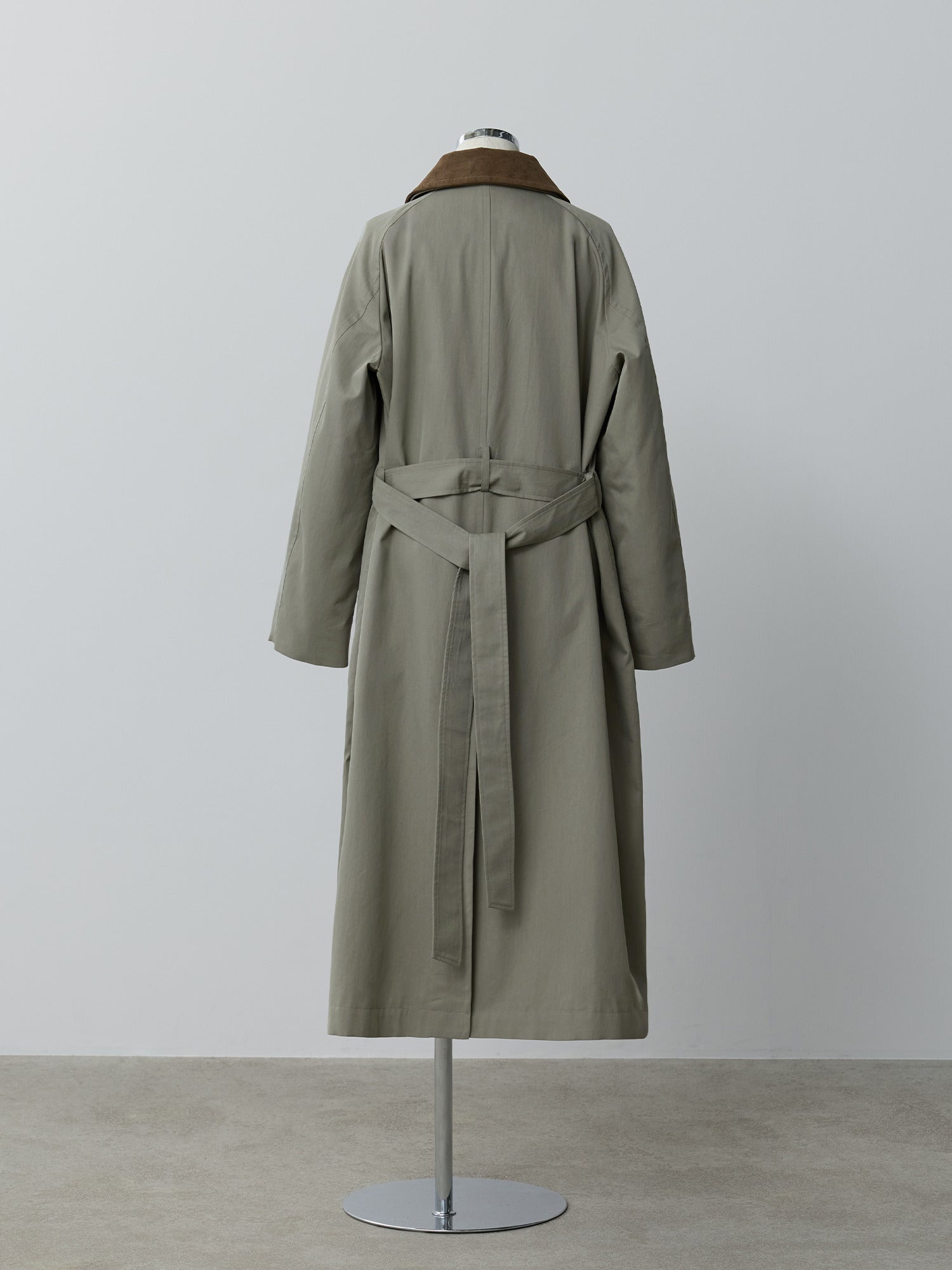 2wayカラーツイルロングコート