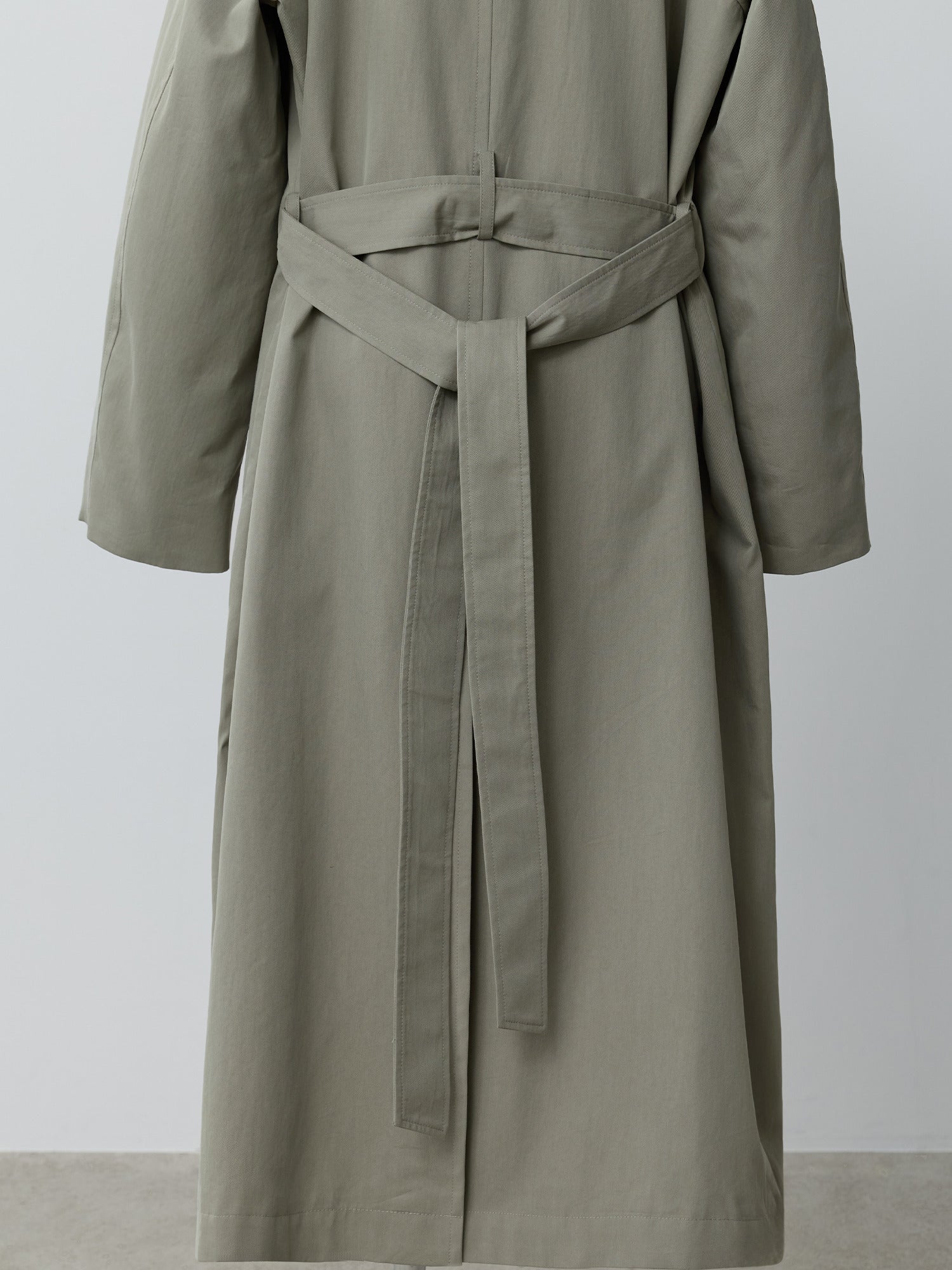 2wayカラーツイルロングコート