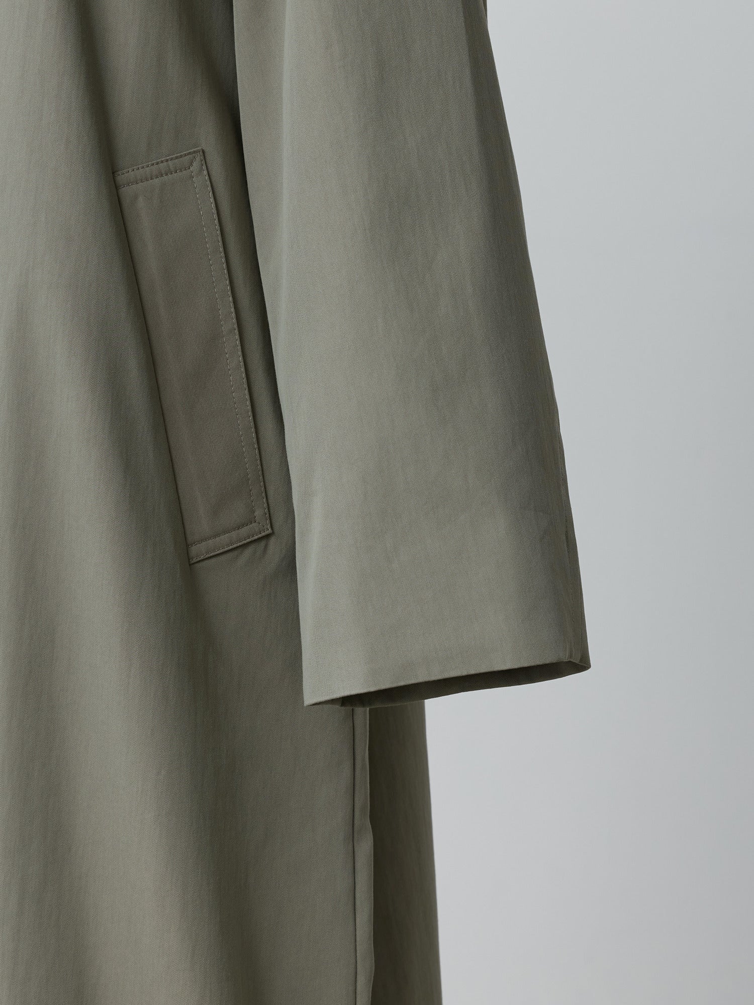 2wayカラーツイルロングコート