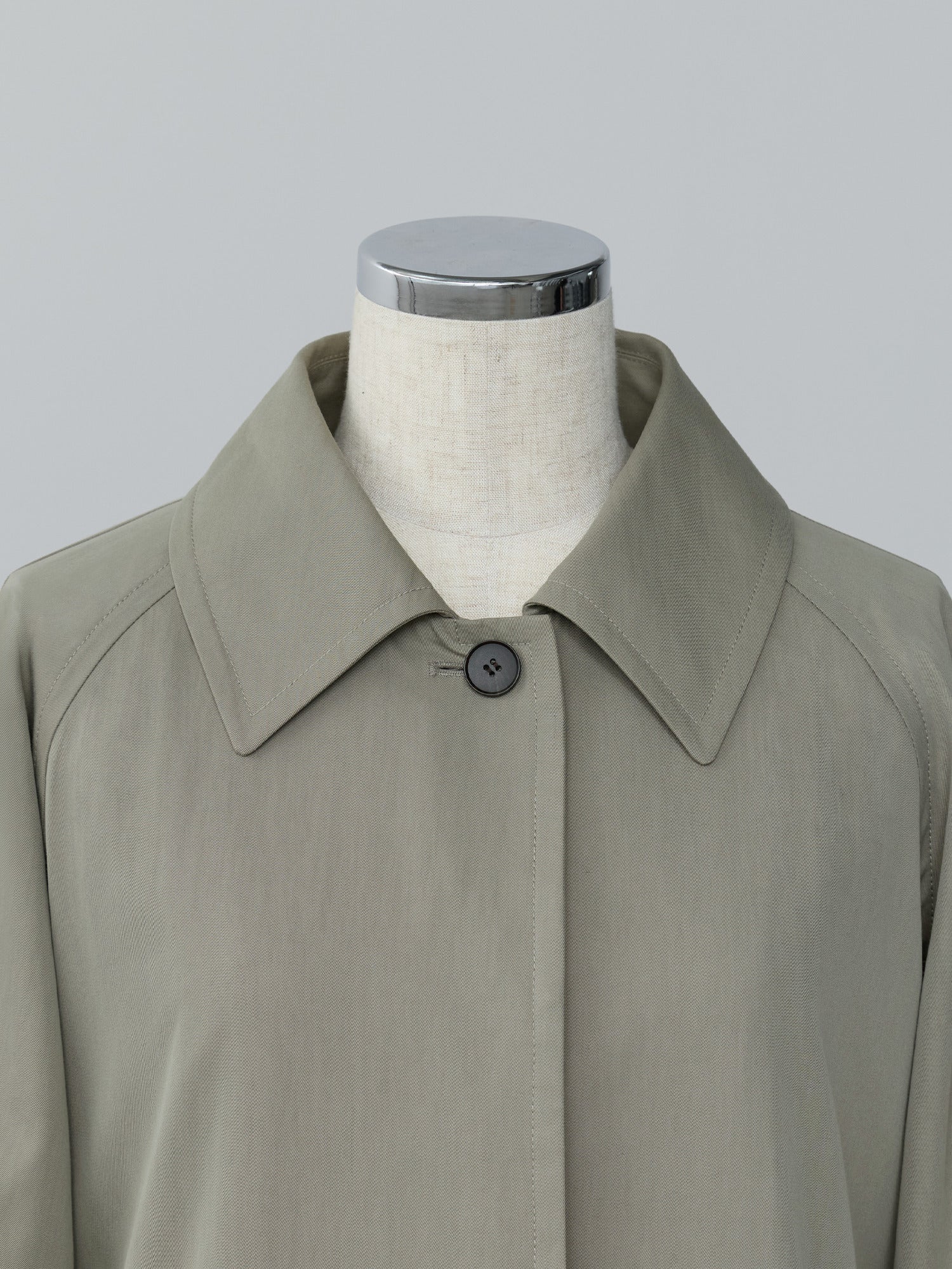 2wayカラーツイルロングコート