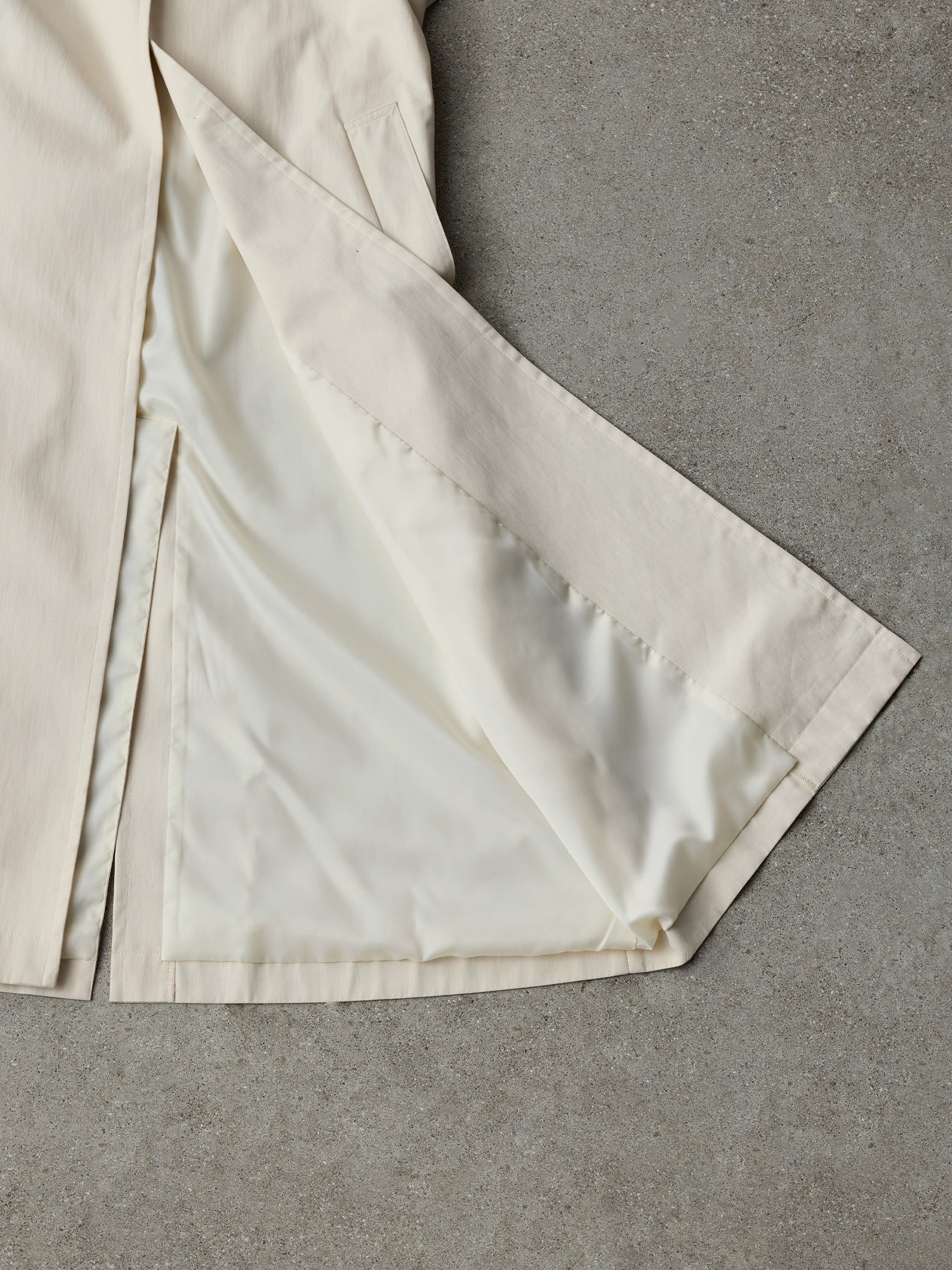 2wayカラーツイルロングコート