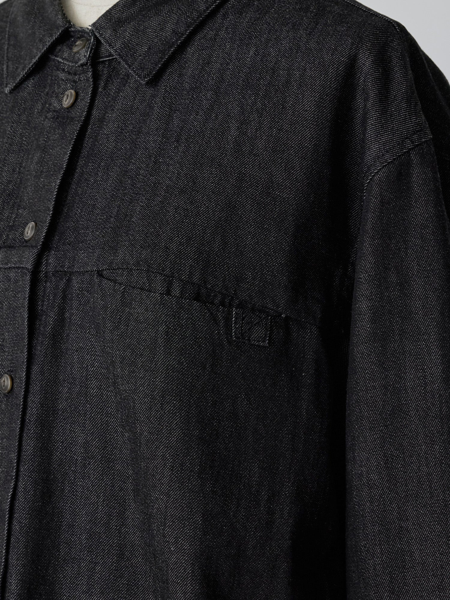 先行販売 シームポケットテクスチャーシャツ
