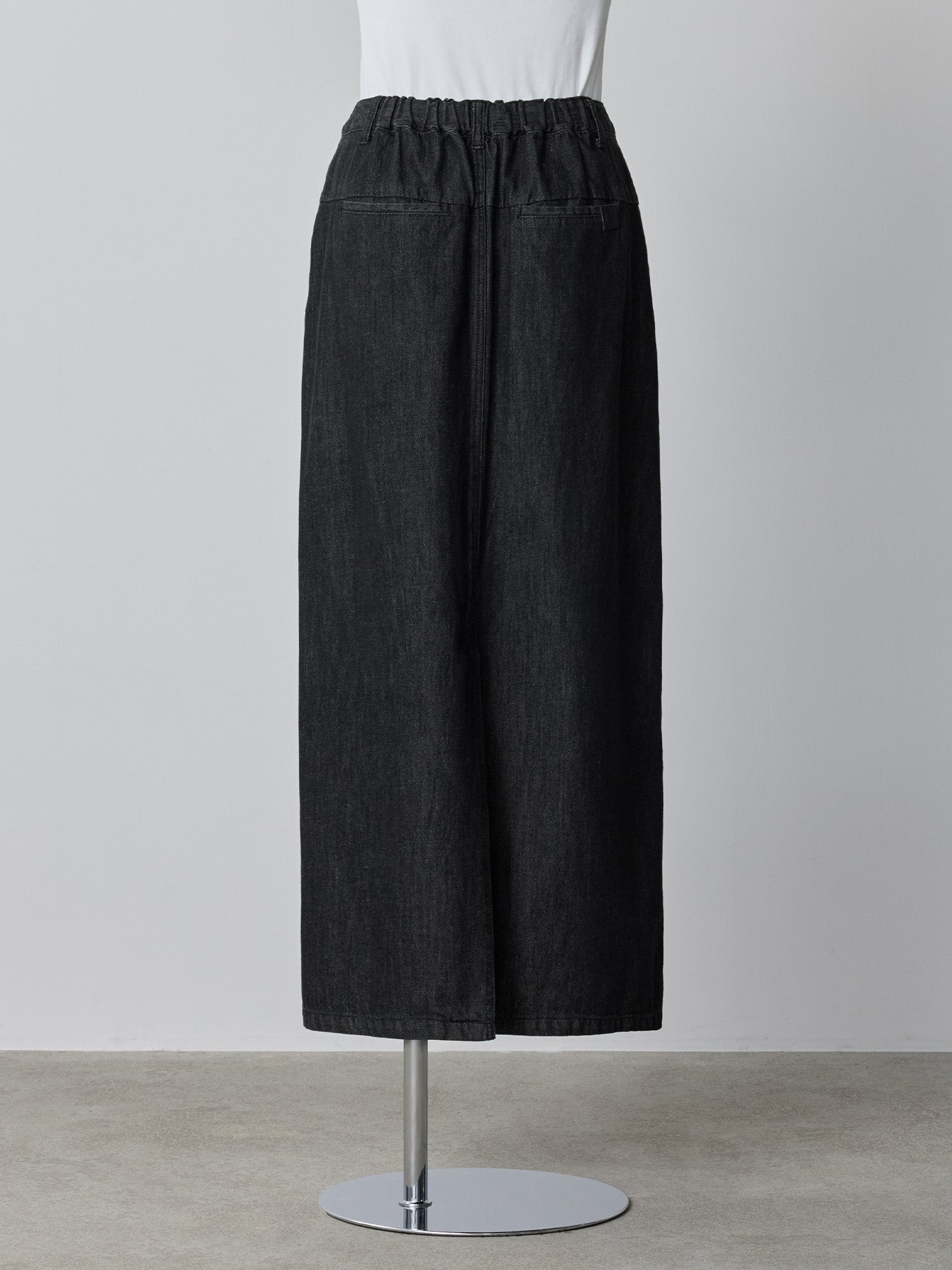crewre ミニマルIラインデニムスカート black size1 crewre online store / ミニマルIラインデニムスカート