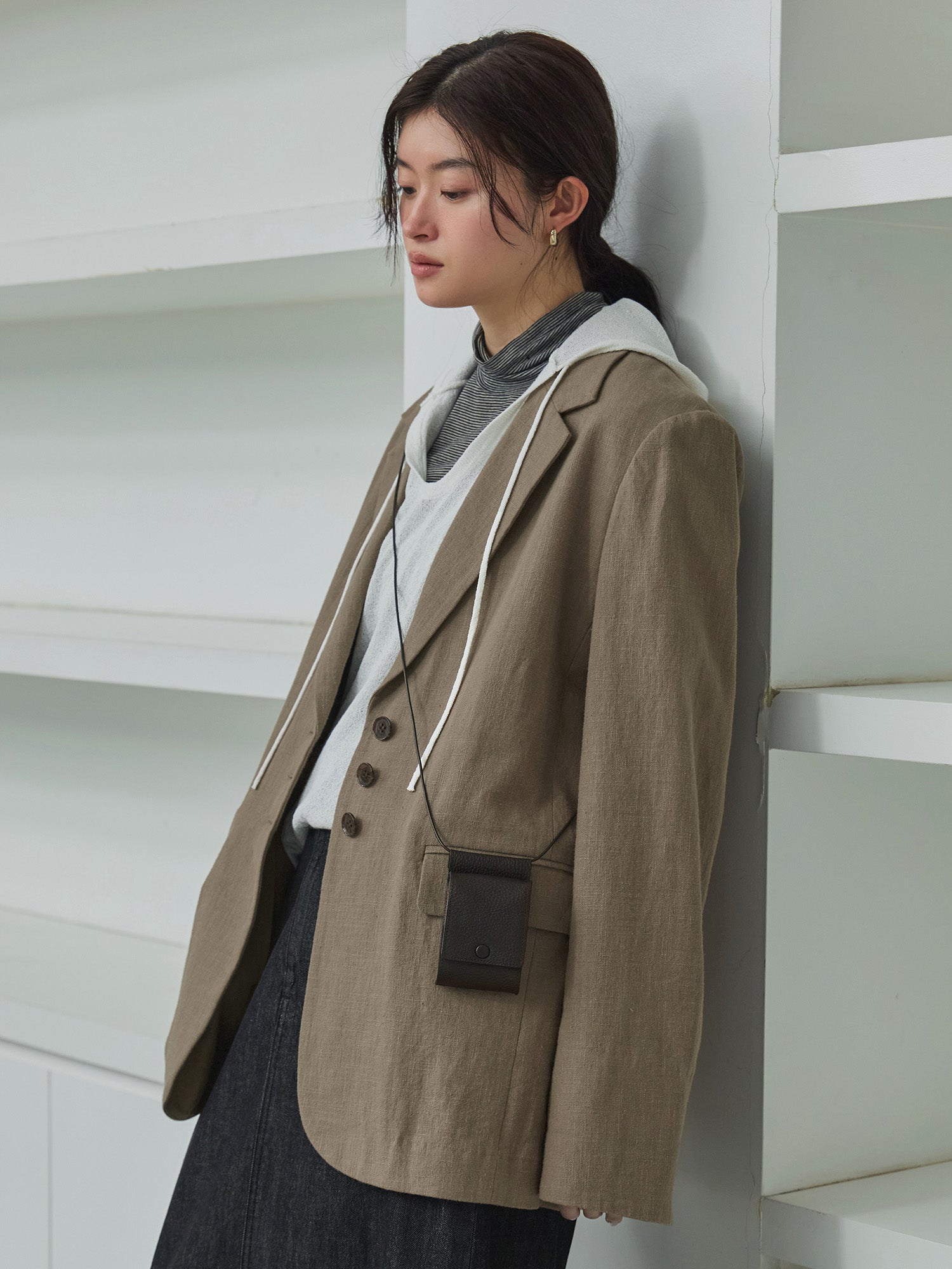 crewre online store / マルチスタイルレザーミニポシェット