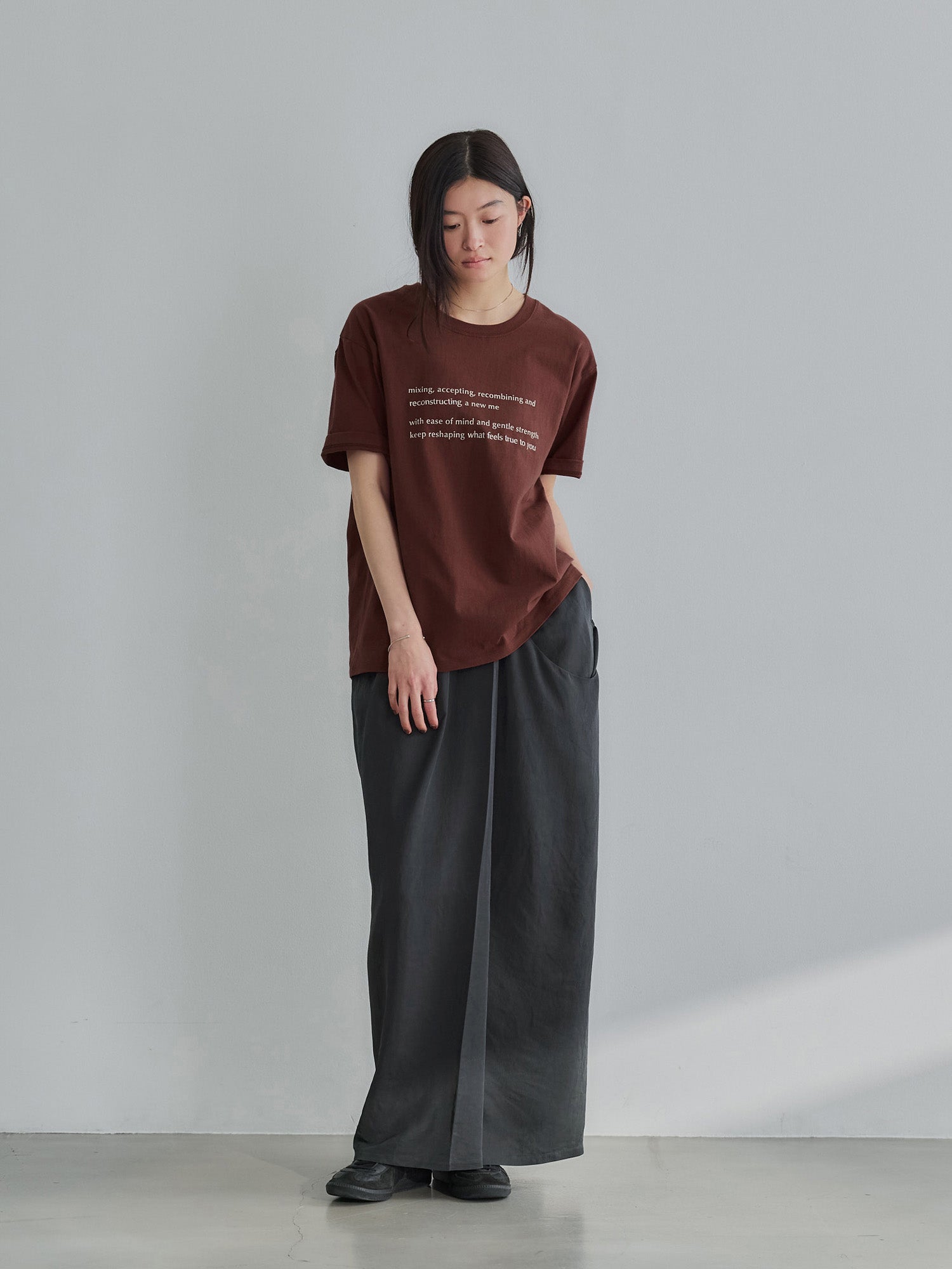 crewre online store / ドレープアシンメトリースカート