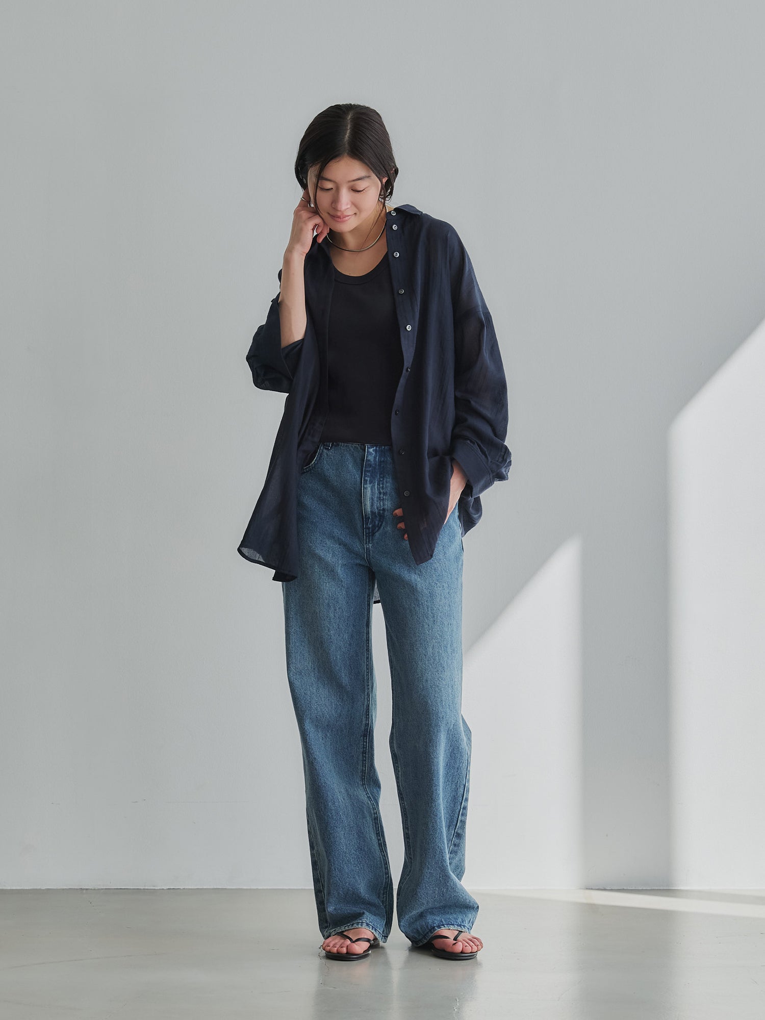 crewre online store / ソフトガーゼシアーシャツ