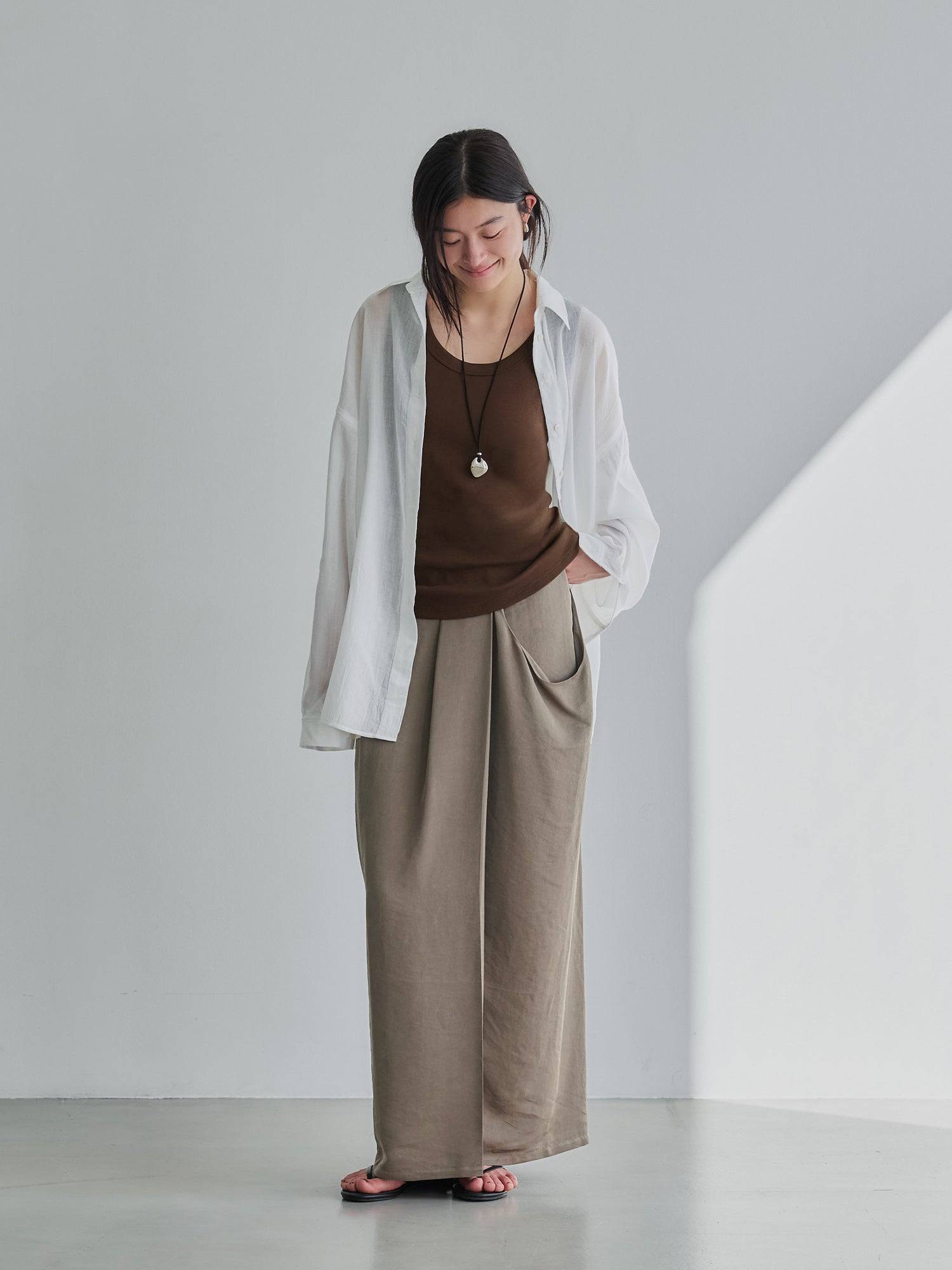 crewre online store / ソフトガーゼシアーシャツ