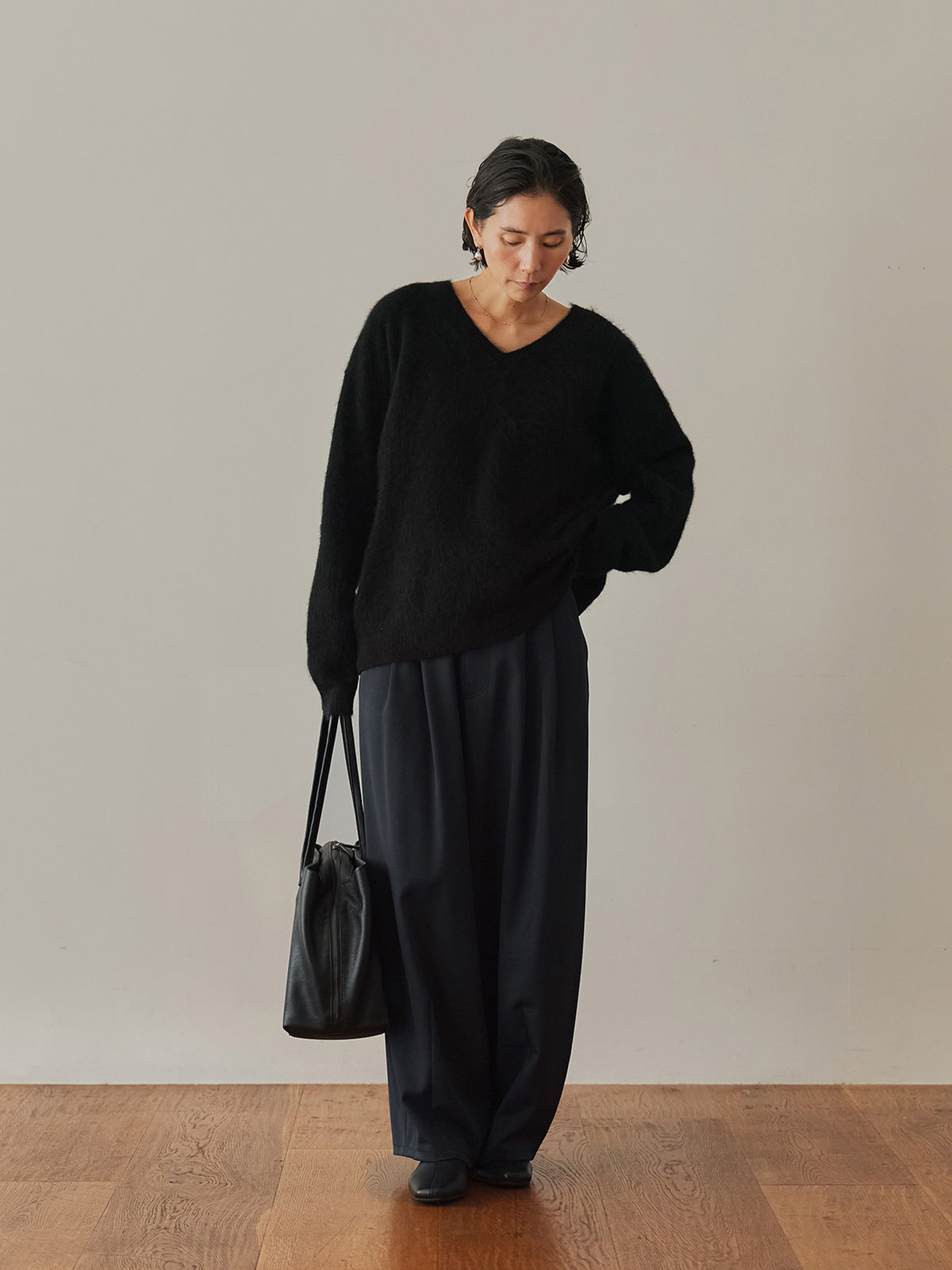 H163 B80 W62 H83<br>着用サイズ : size2 / カラー：black