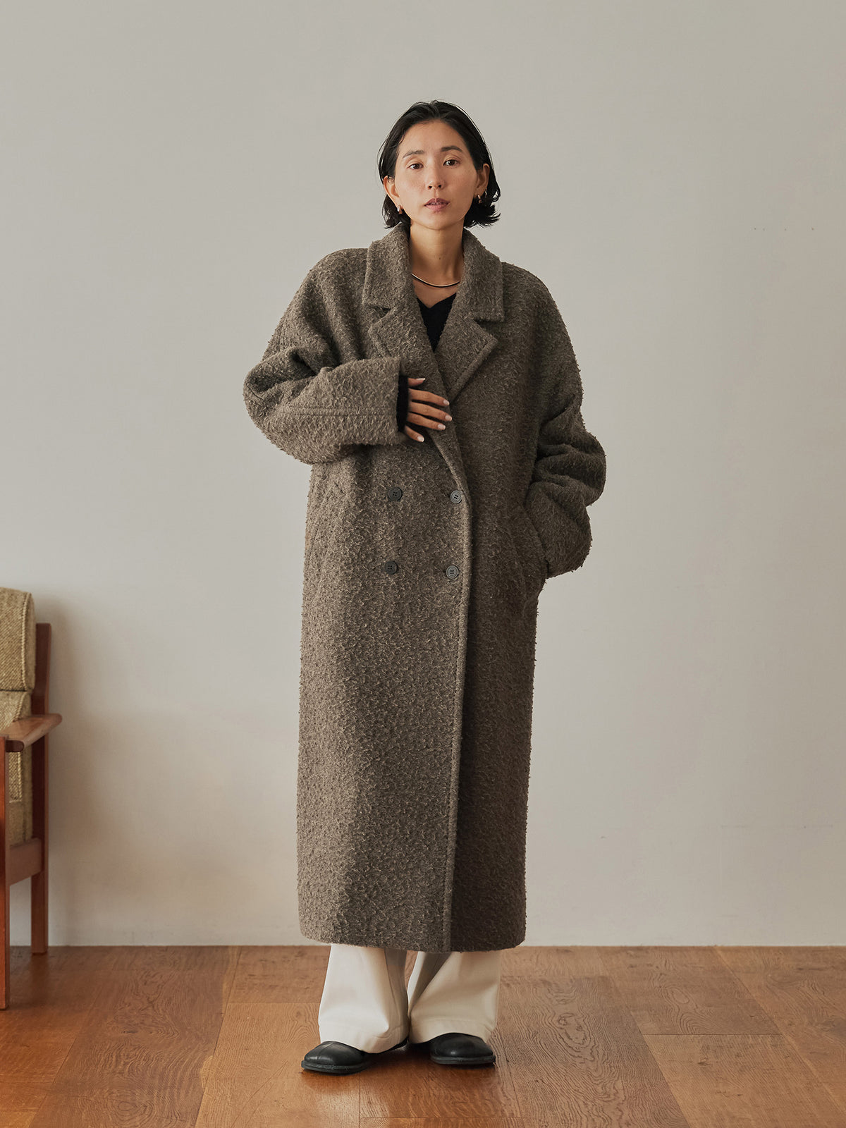 H163 B80 W62 H83<br>着用サイズ : size2 / カラー：cappuccino