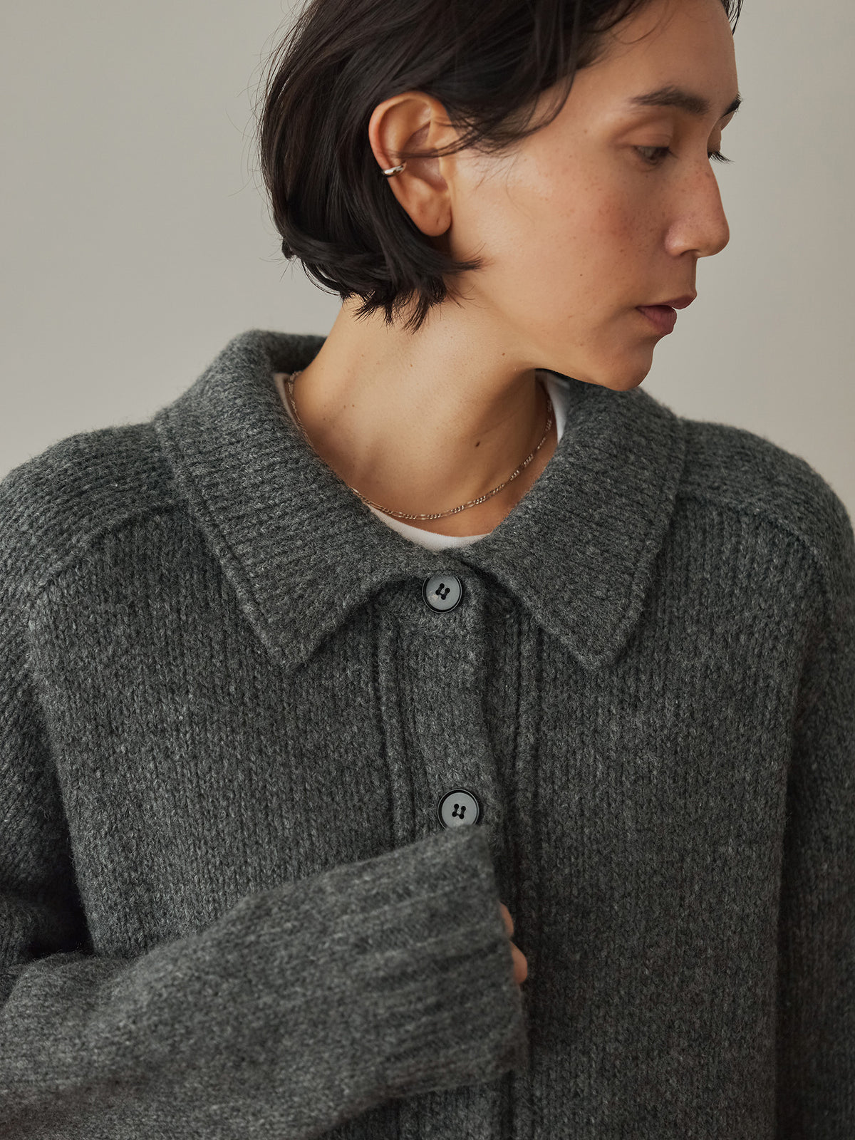 H163 B80 W62 H83<br>着用サイズ : size2 / カラー：gray