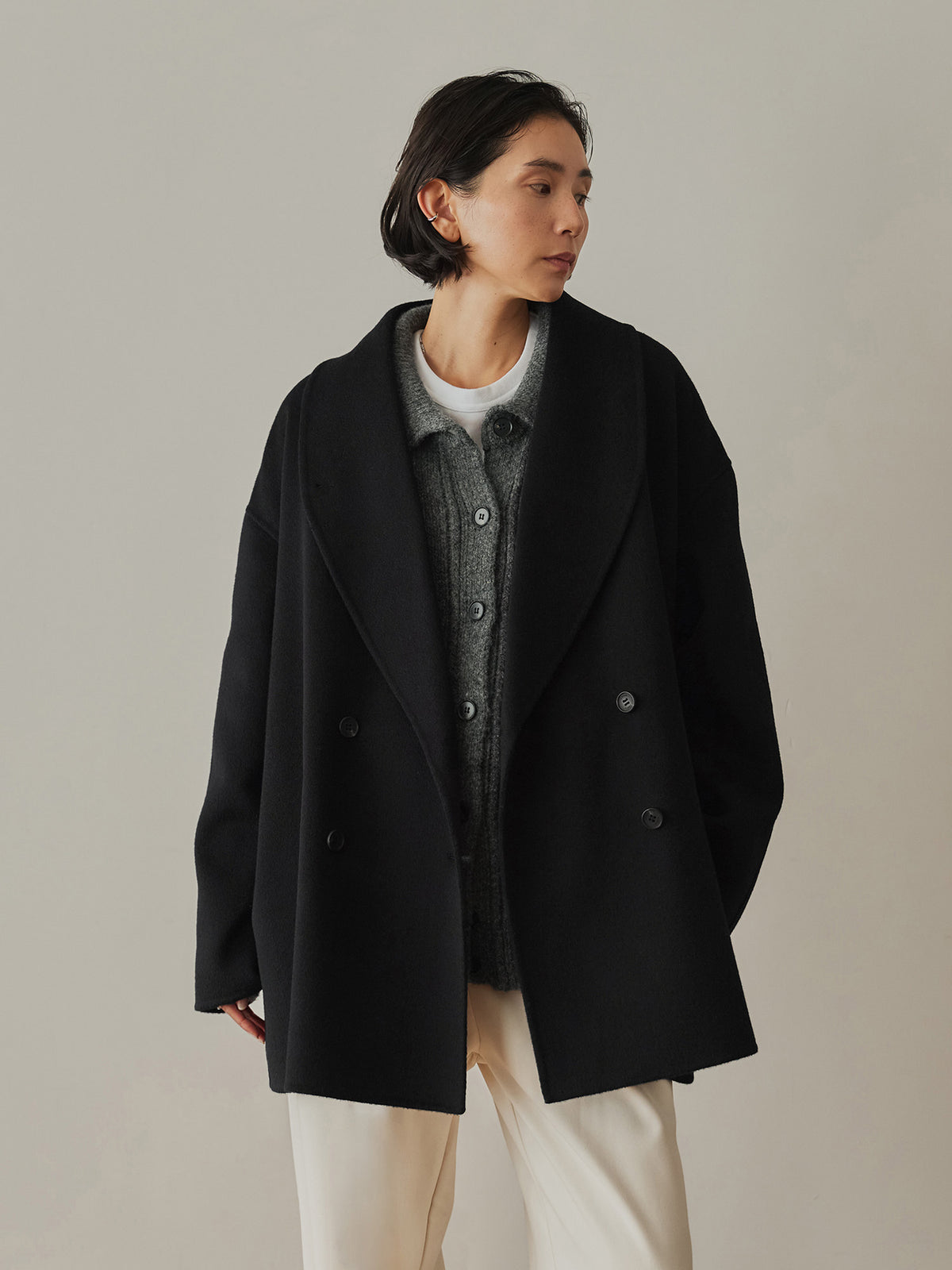 H163 B80 W62 H83<br>着用サイズ : size2 / カラー：black