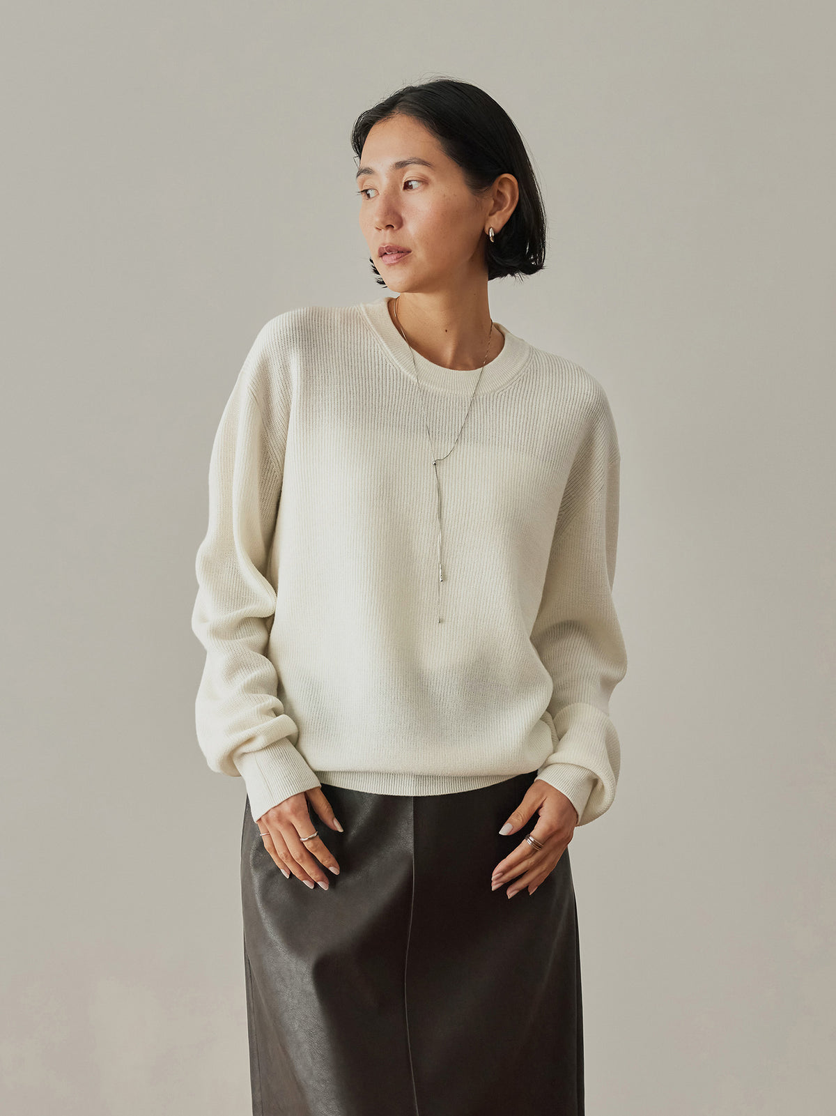 H163 B80 W62 H83<br>着用サイズ : size2 / カラー：ivory