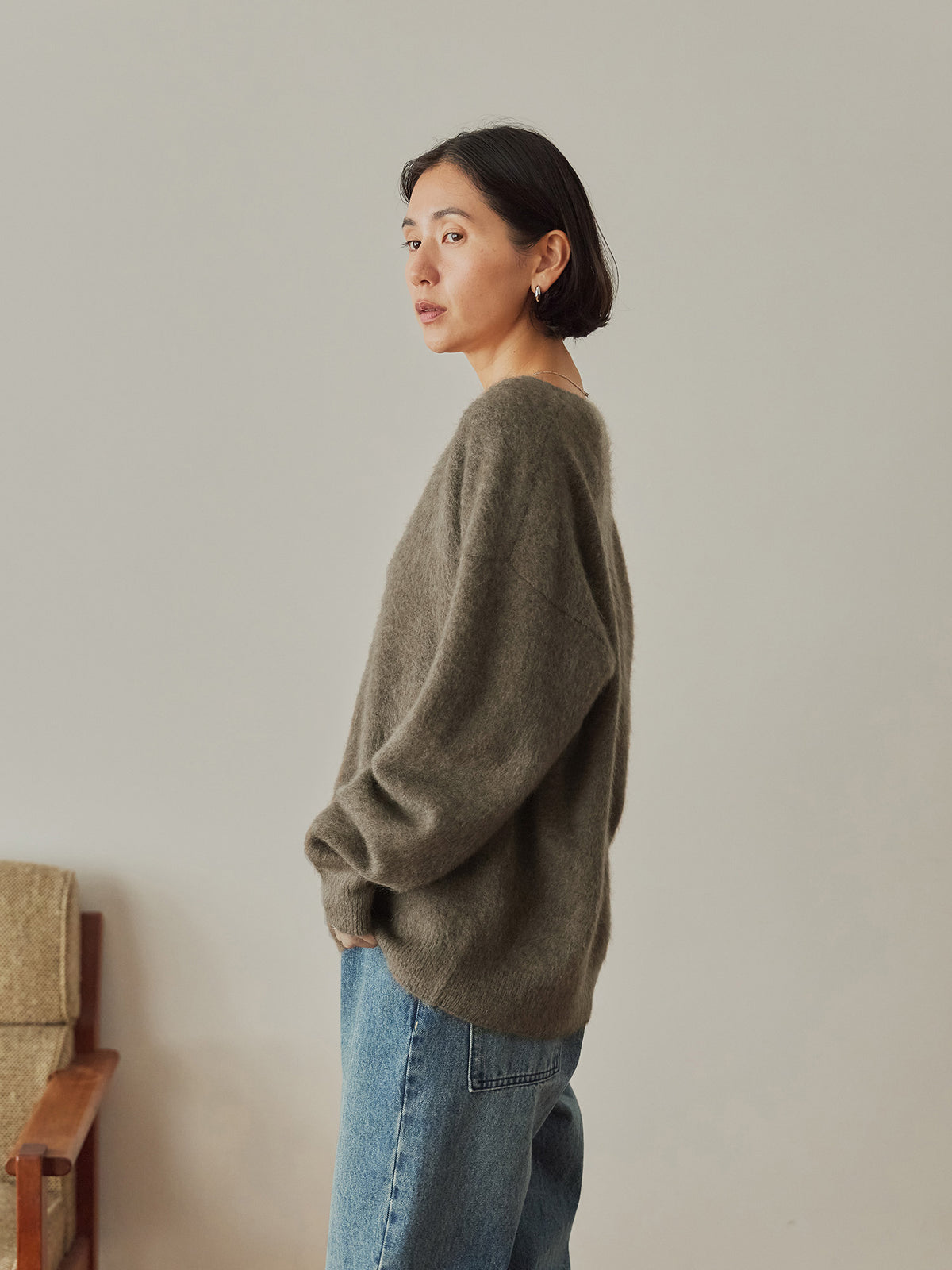 H163 B80 W62 H83<br>着用サイズ : size2 / カラー：chai