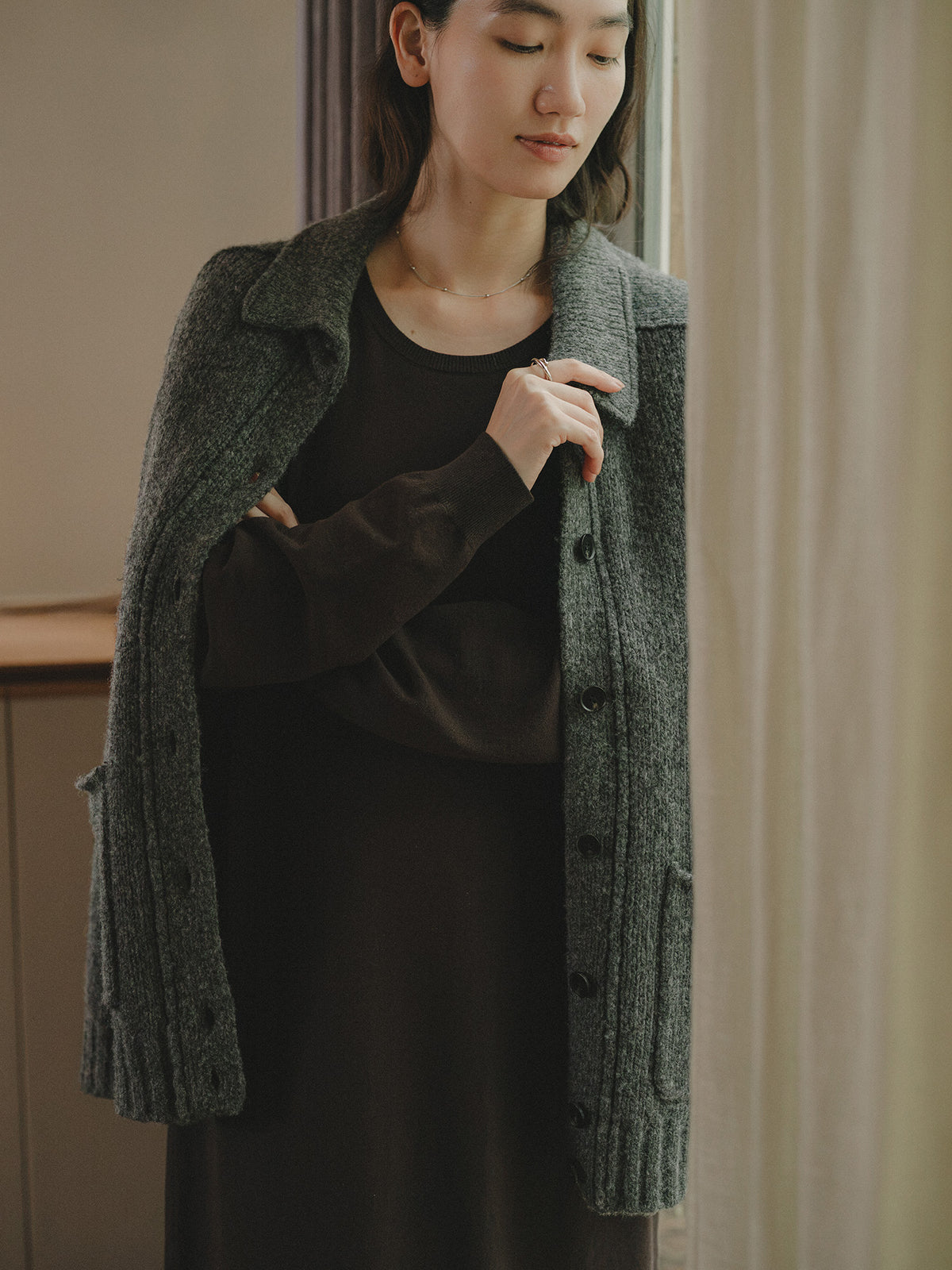 H171 B80 W60 H85<br>着用サイズ : size3 / カラー：gray
