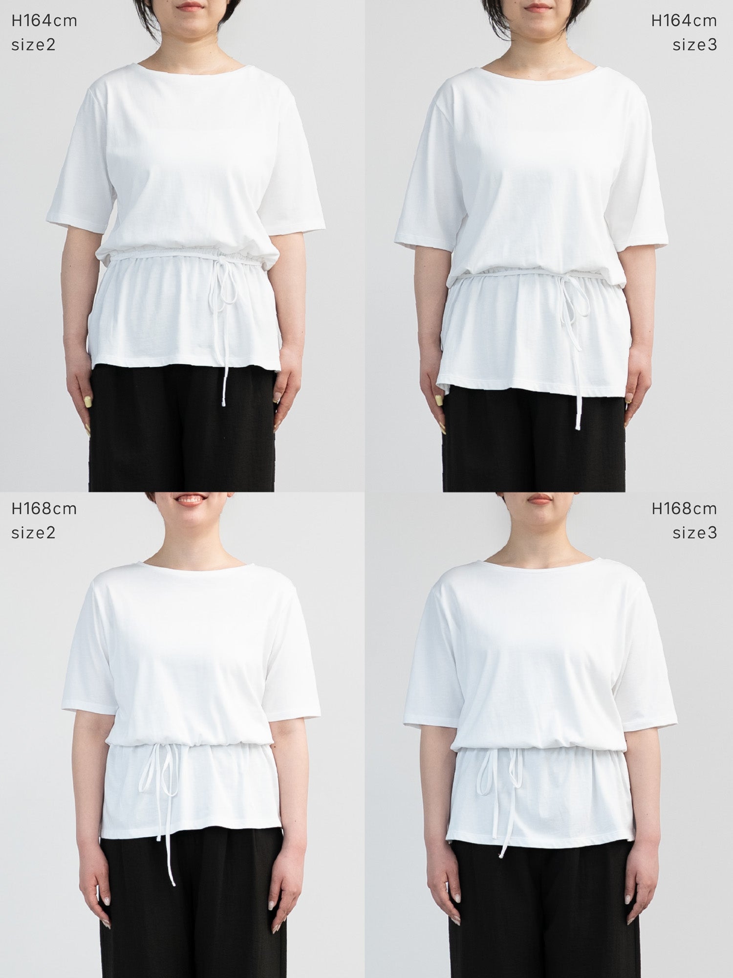 crewre online store / ドロストデザインブラウスTシャツ