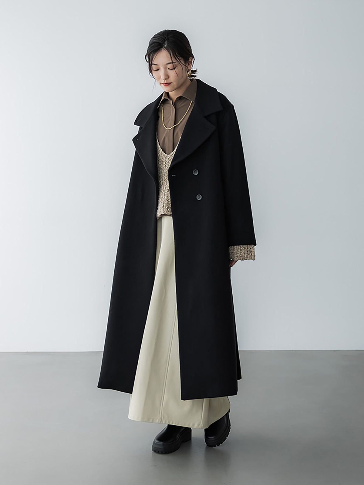 crewre online store / カスタムメルトンマキシコート