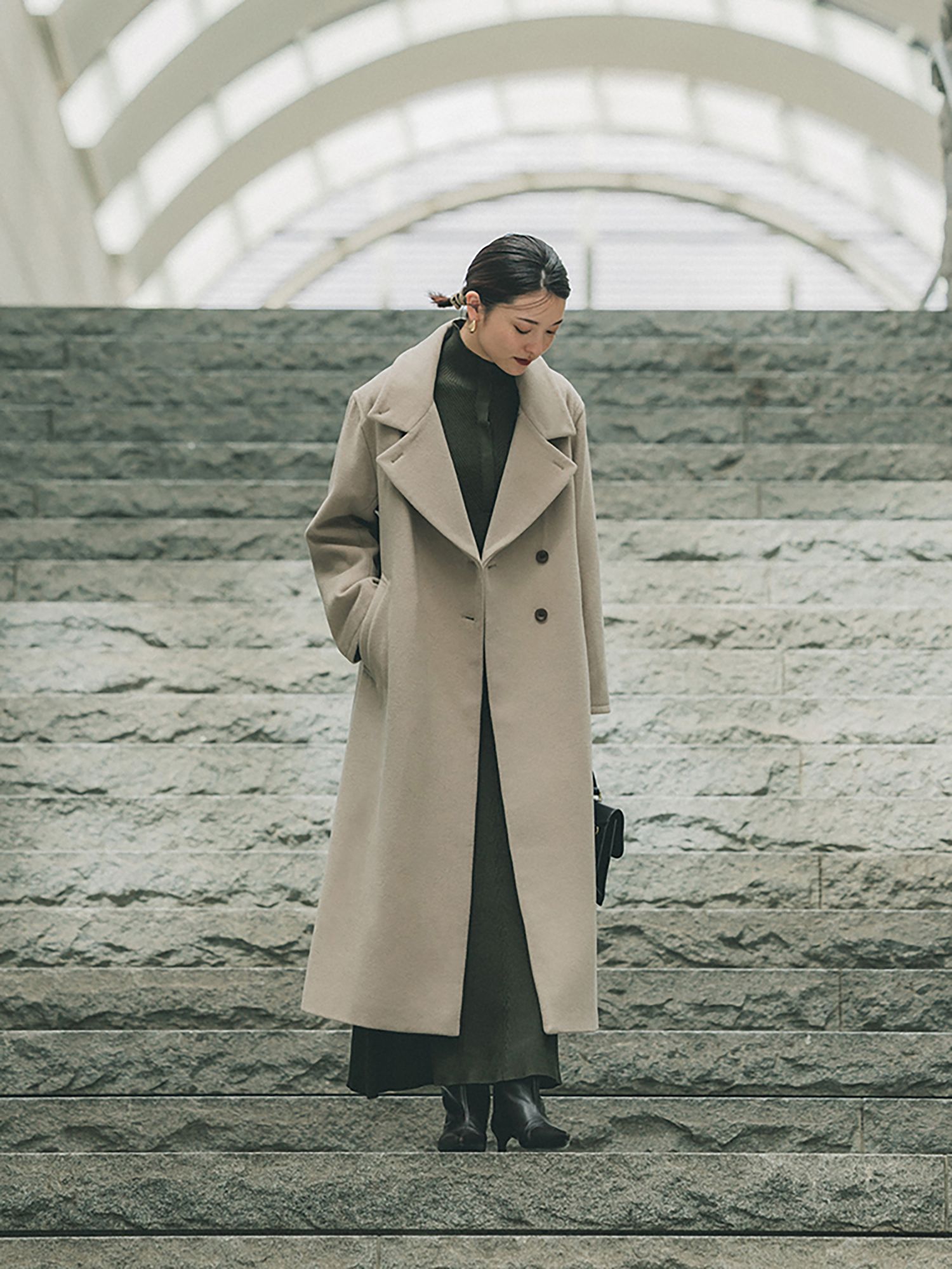 crewre online store / カスタムメルトンマキシコート