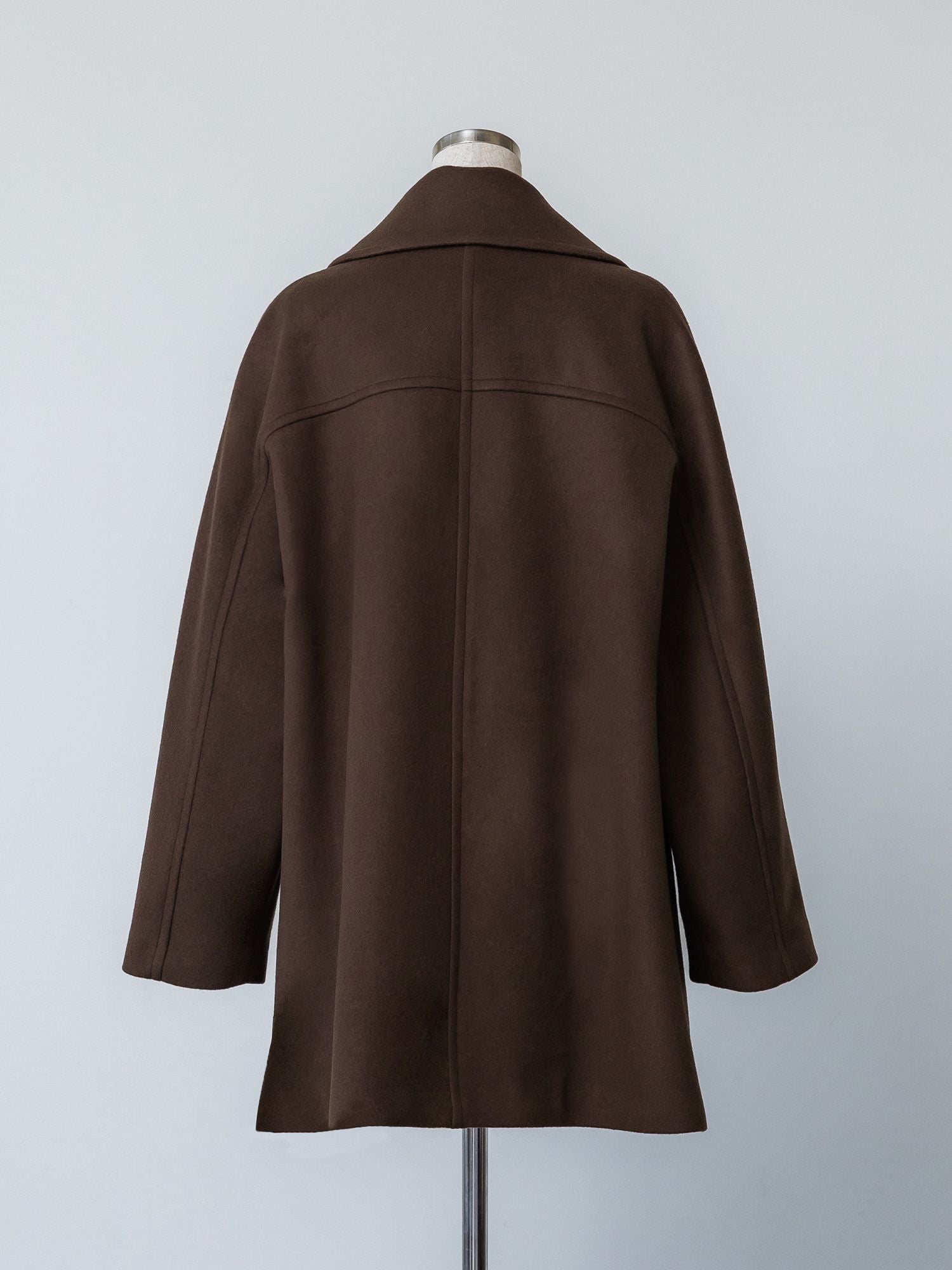 ビッグカラーミディコート