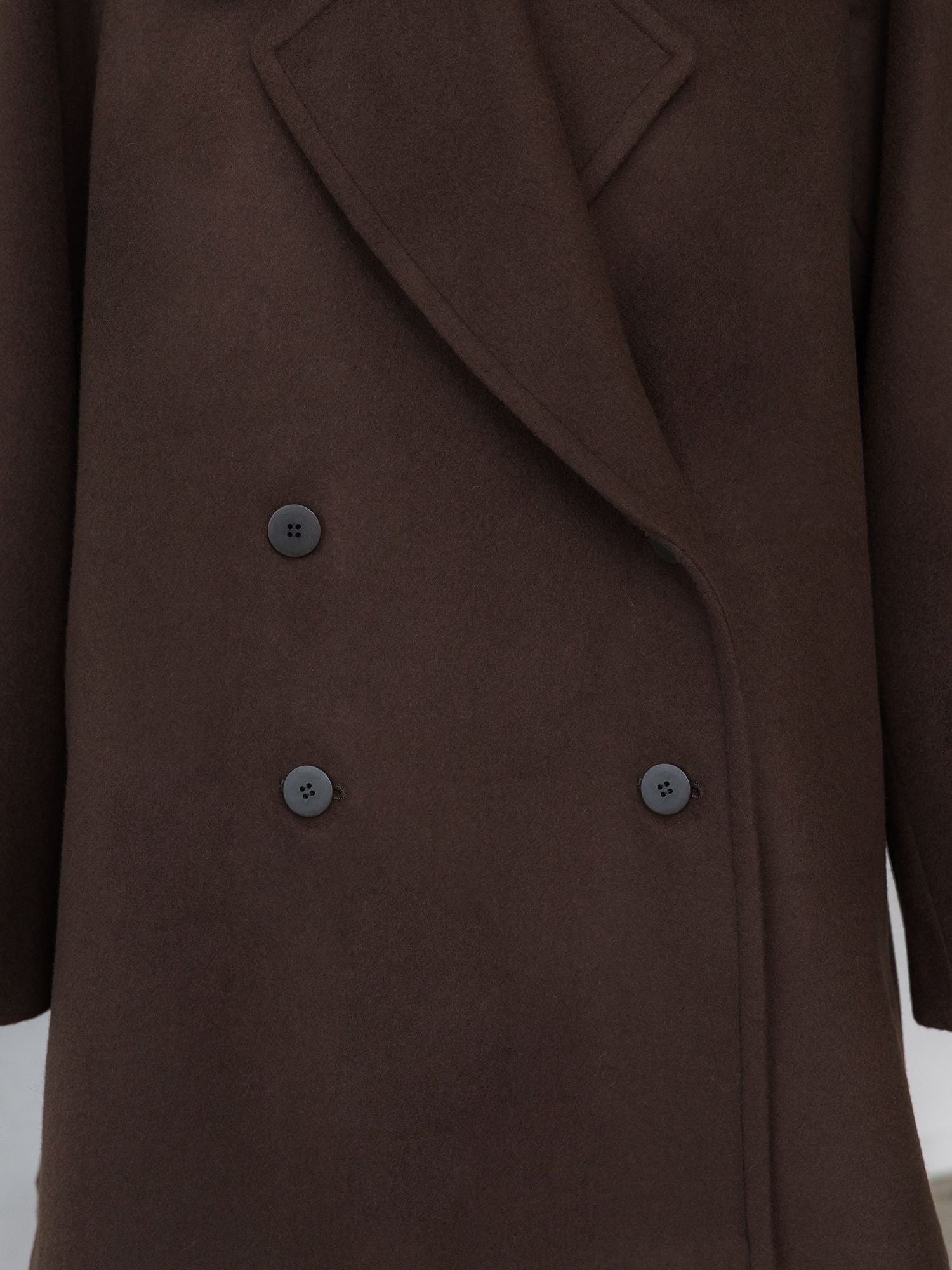 ビッグカラーミディコート