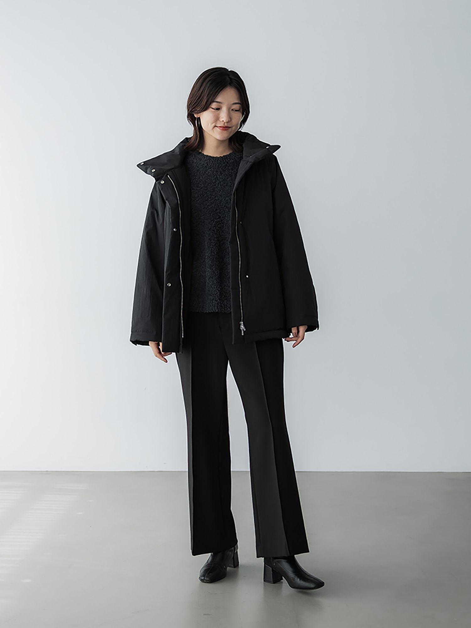 crewre online store / ブークレークルーネックニット