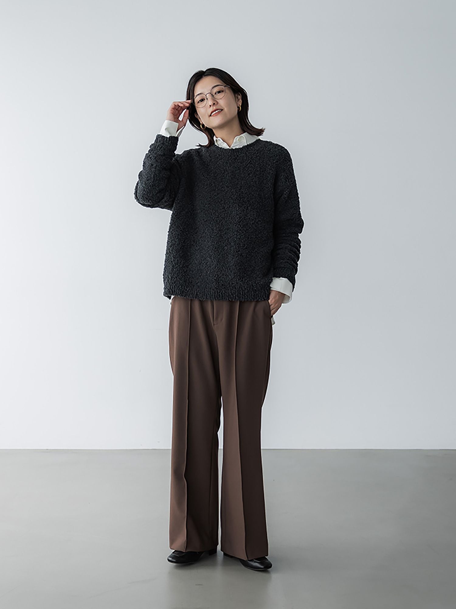 crewre online store / ウォッシャブルフレアパンツ