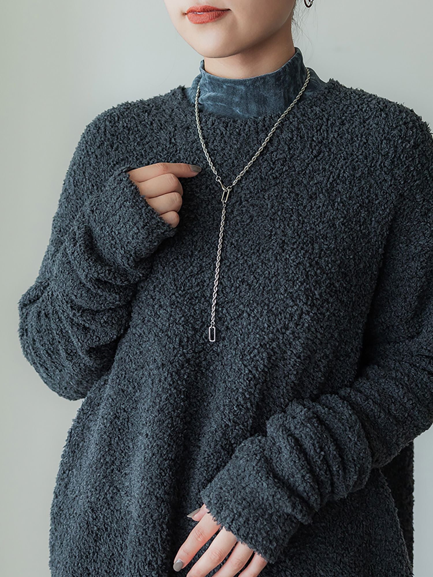 ツイストチェーンネックレス