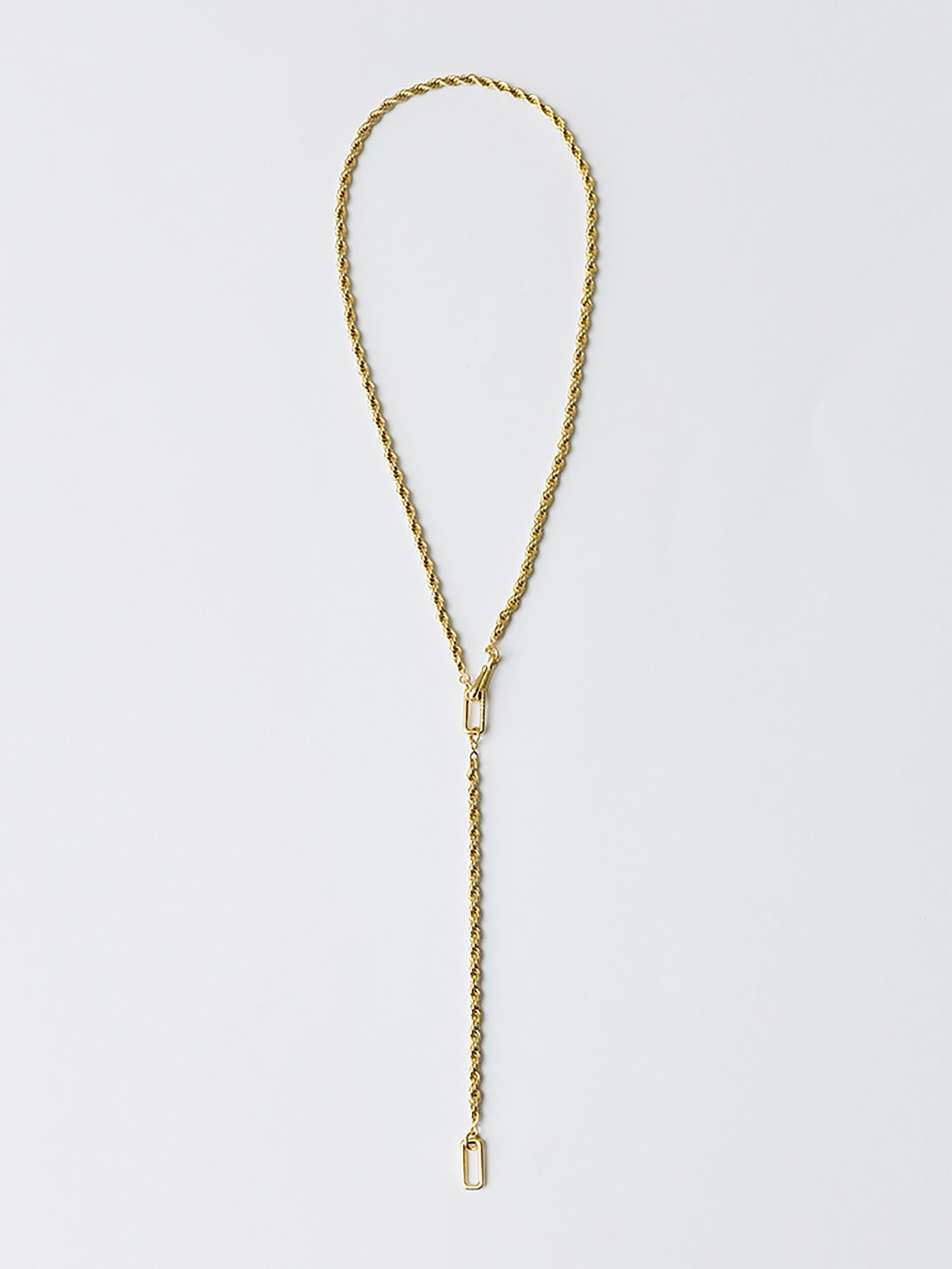 ツイストチェーンネックレス