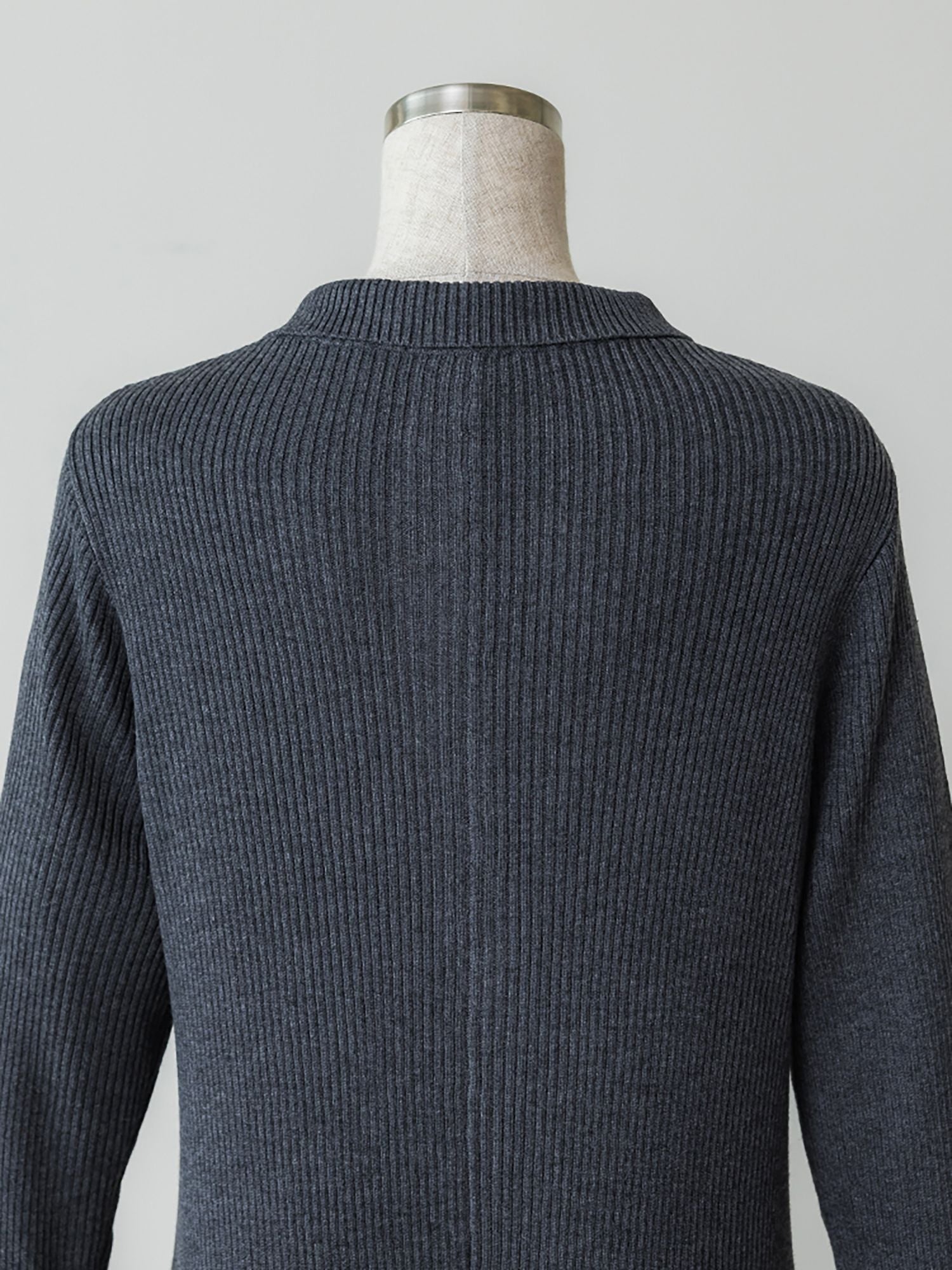 フロントフライニットワンピース