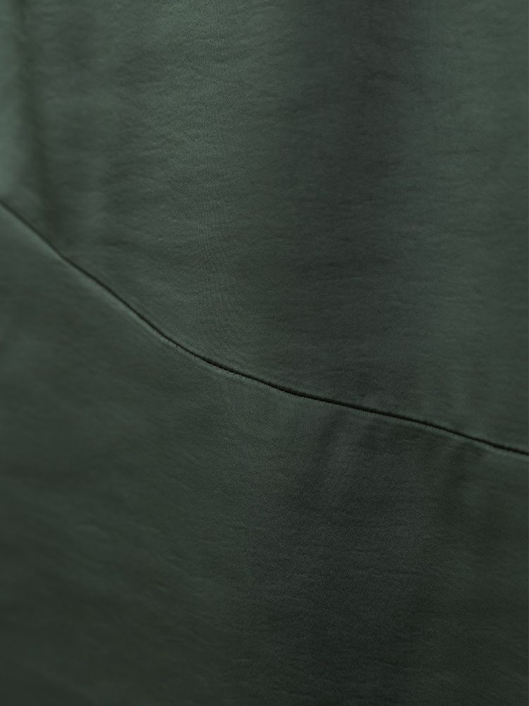 ドレープサテンマキシスカート