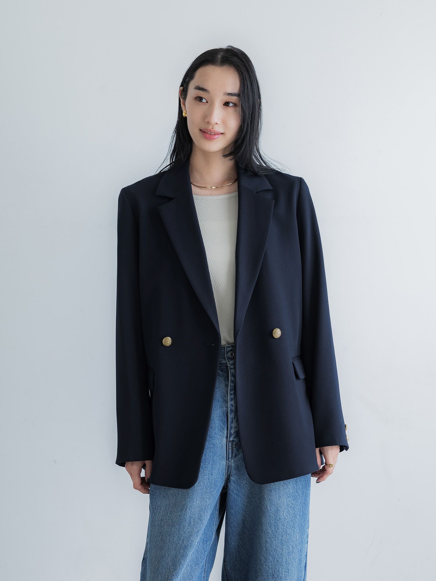 crewre online store / ダブルテーラードジャケット