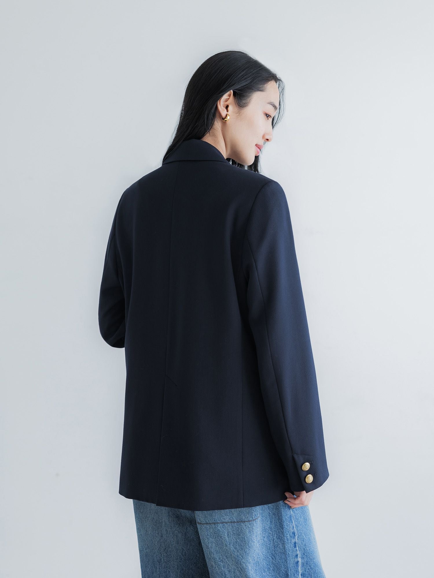 crewre ダブルテーラードジャケット モカ size3 crewre online store / ダブルテーラードジャケット