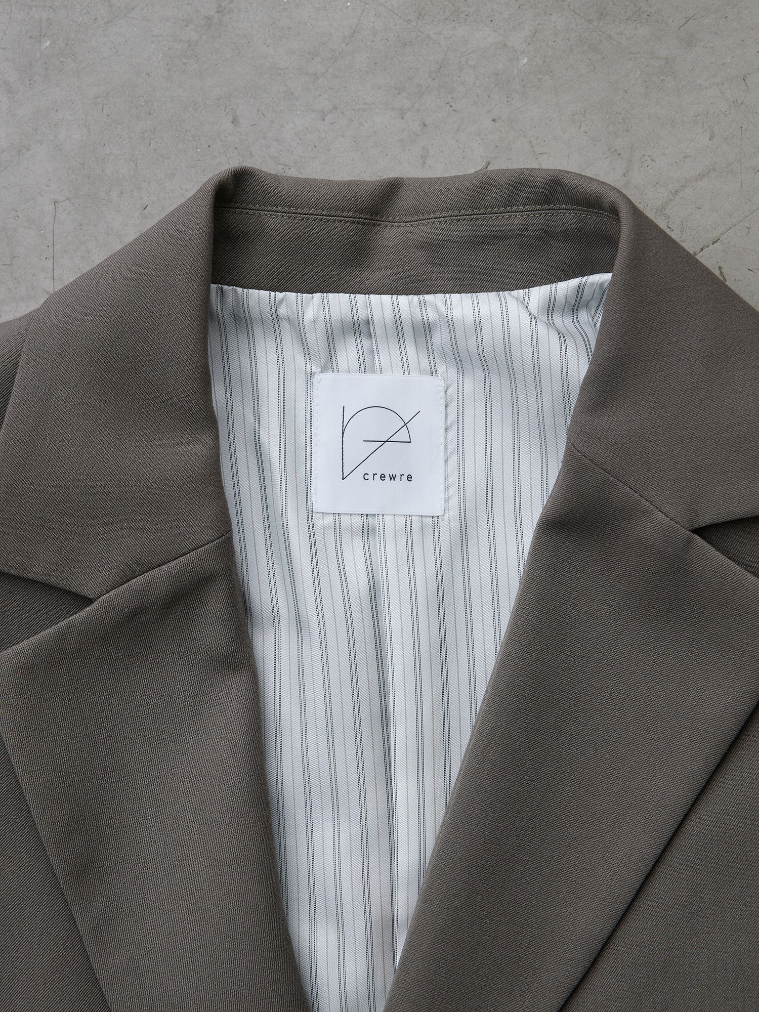 crewre online store / ダブルテーラードジャケット