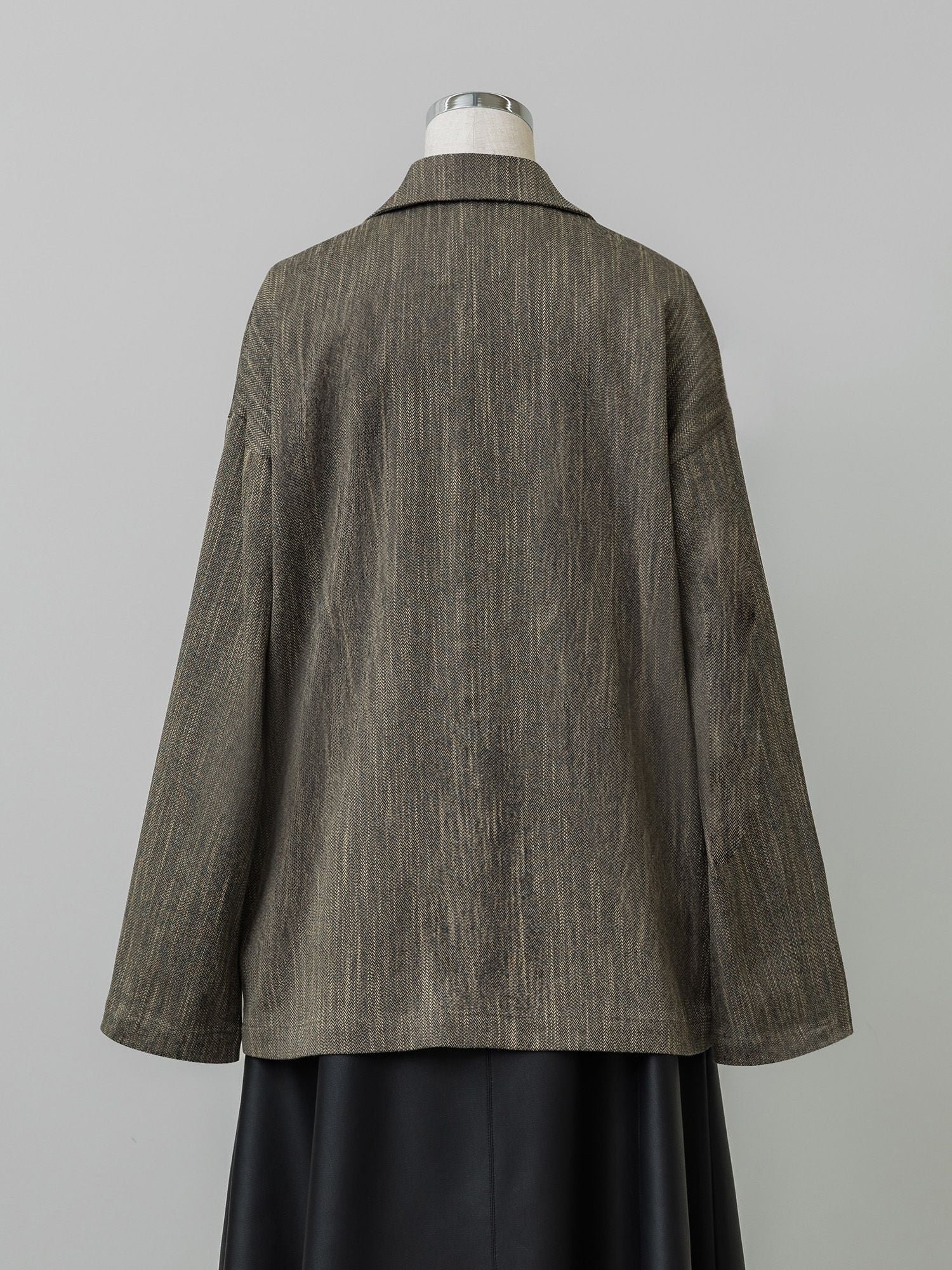 ツイーディヘリンボンジャケット