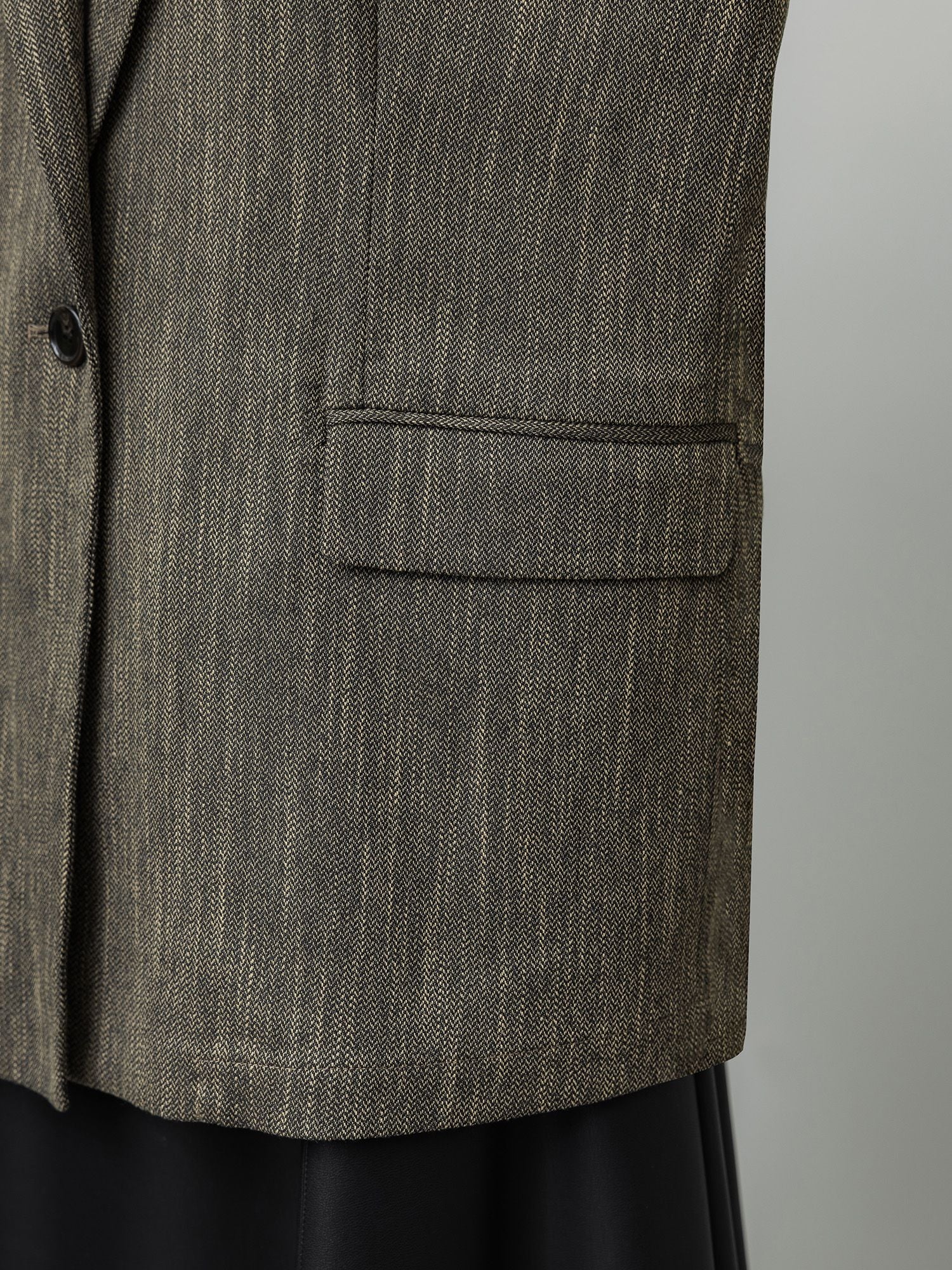 ツイーディヘリンボンジャケット