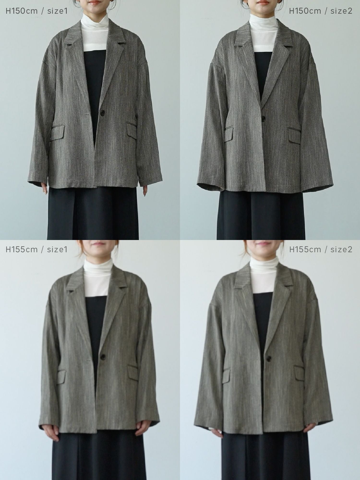 ツイーディヘリンボンジャケット