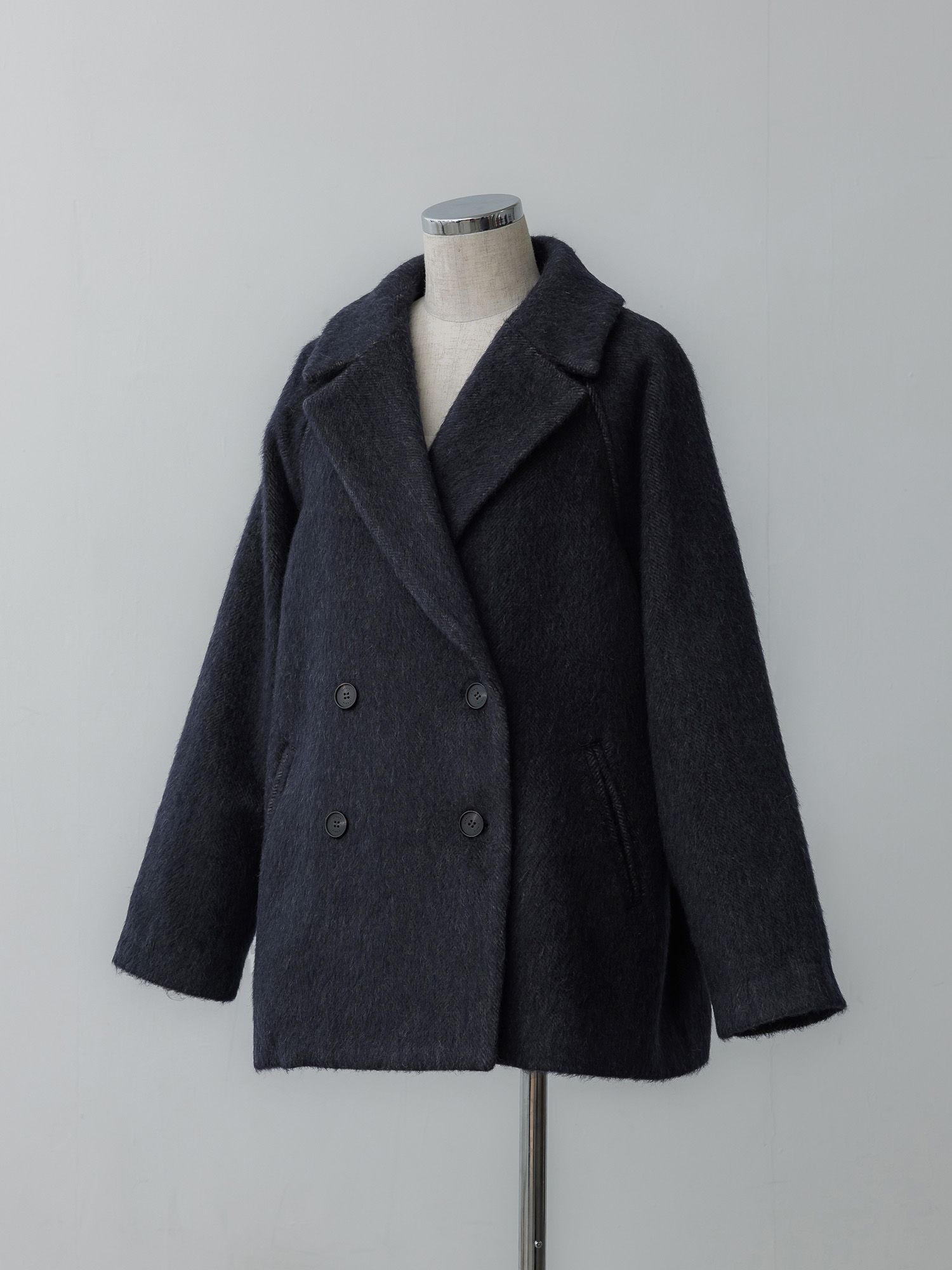マイルドシャギーウールPコート