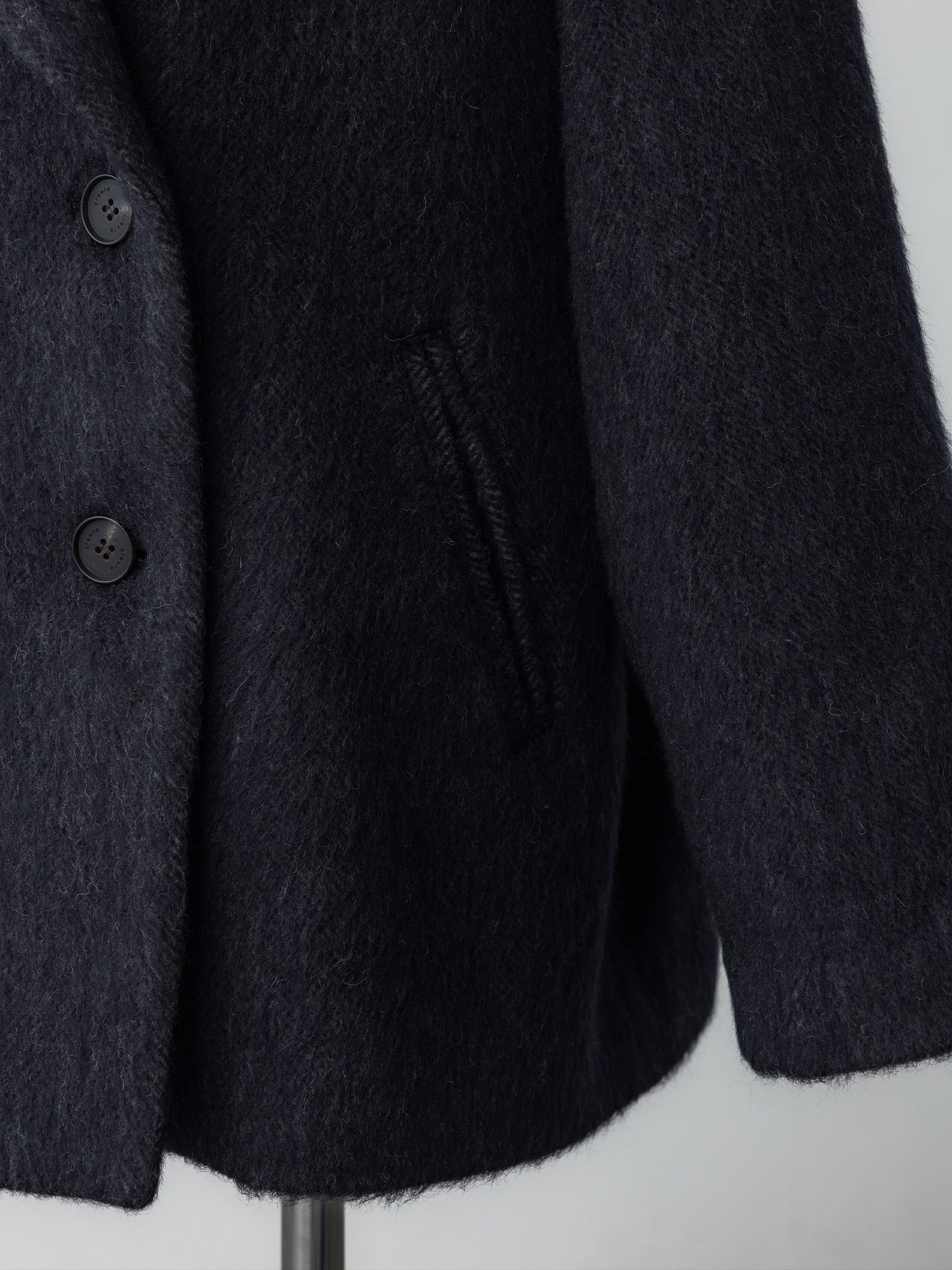 マイルドシャギーウールPコート