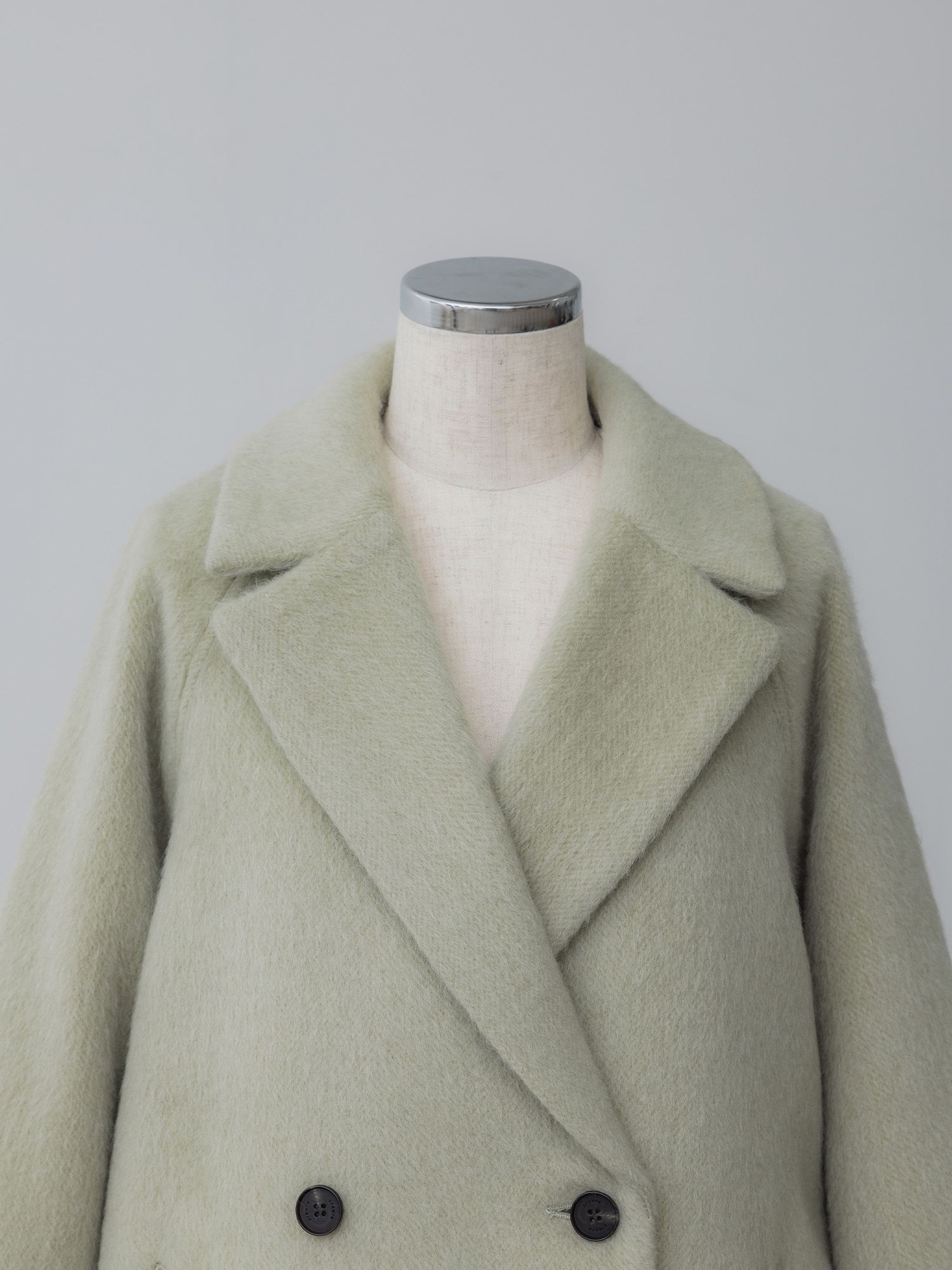 マイルドシャギーウールPコート