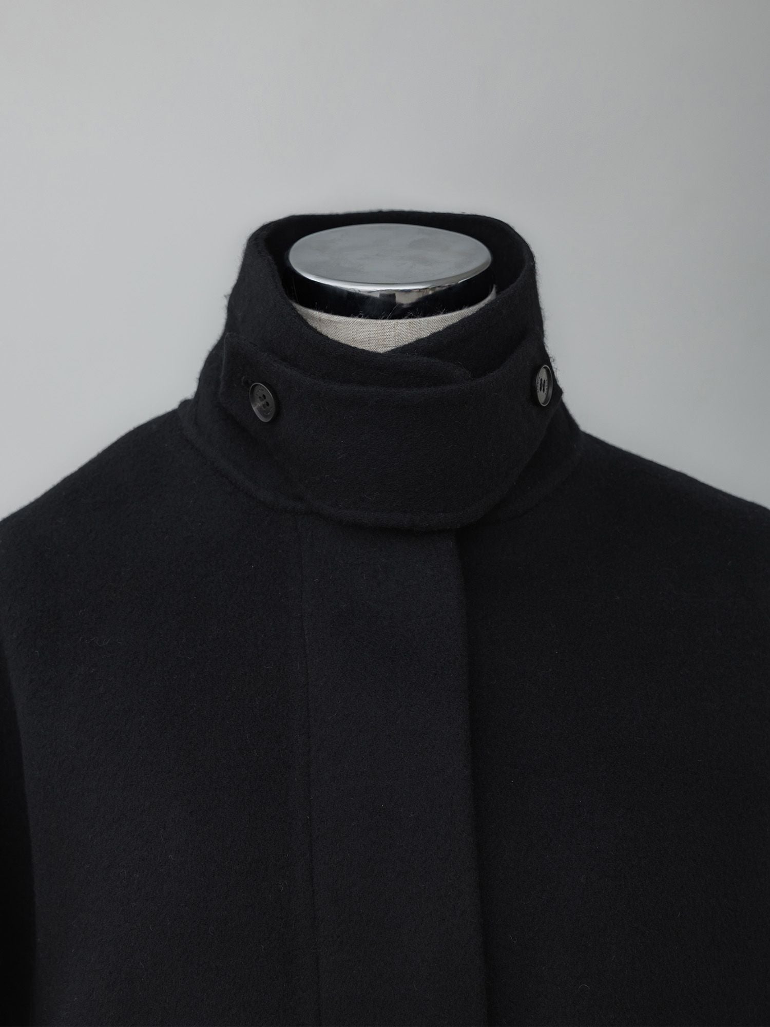 crewre online store / 2wayウールリバーショートコート