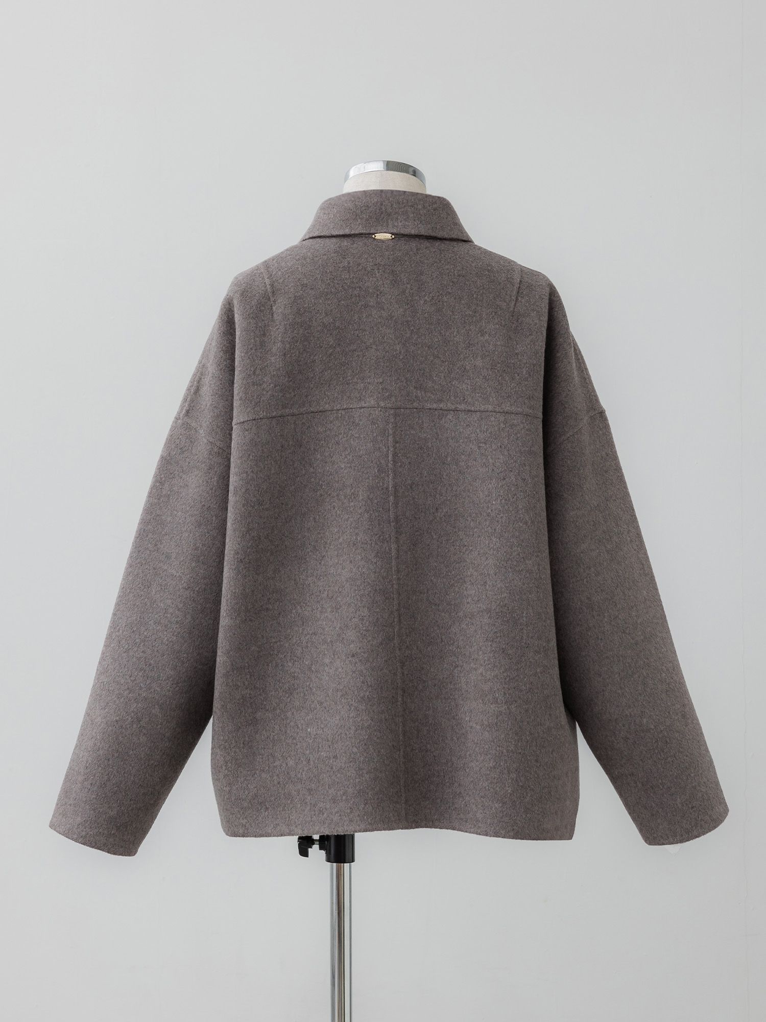 2wayウールリバーショートコート
