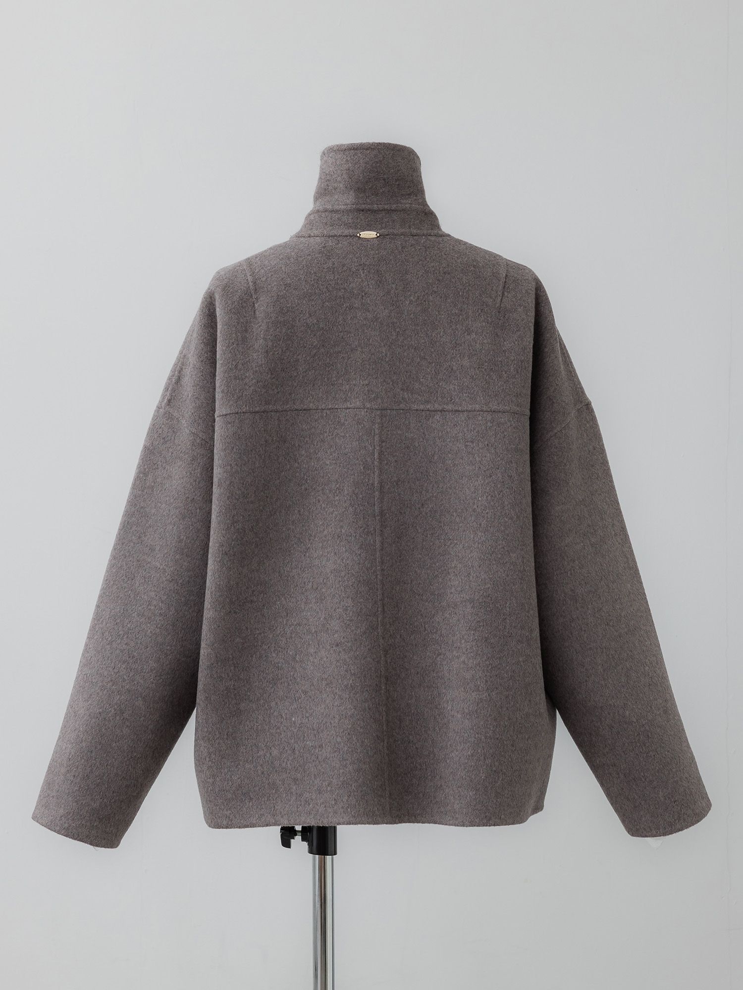 2wayウールリバーショートコート