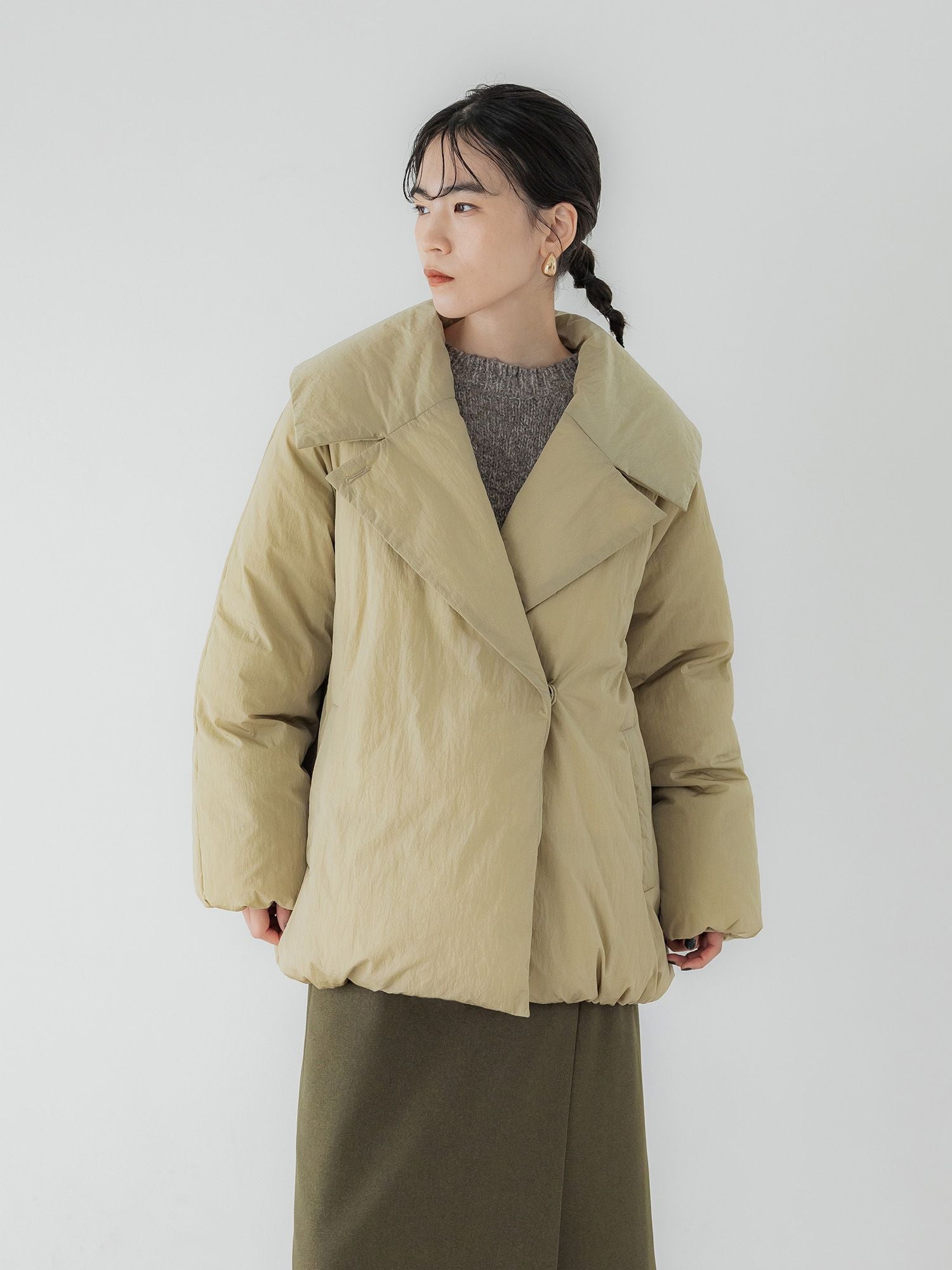 crewre online store / ダブルブレストダウンジャケット
