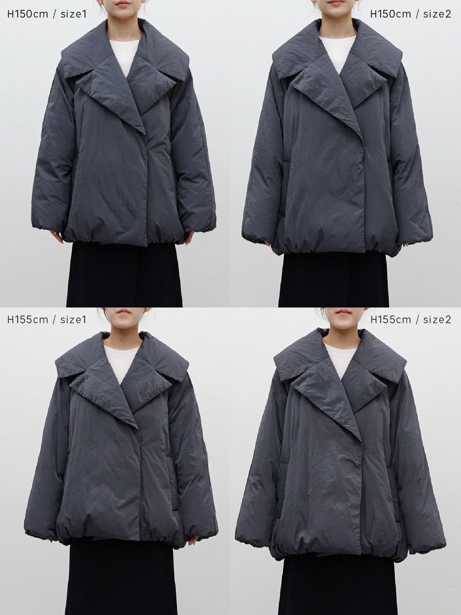 ダブルブレストダウンジャケット