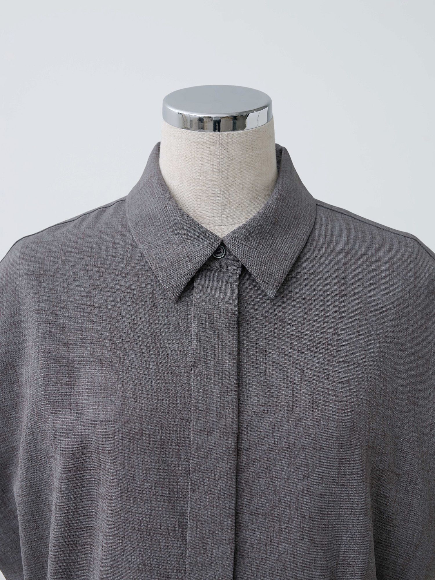 セミドルマンドロストデザインシャツ