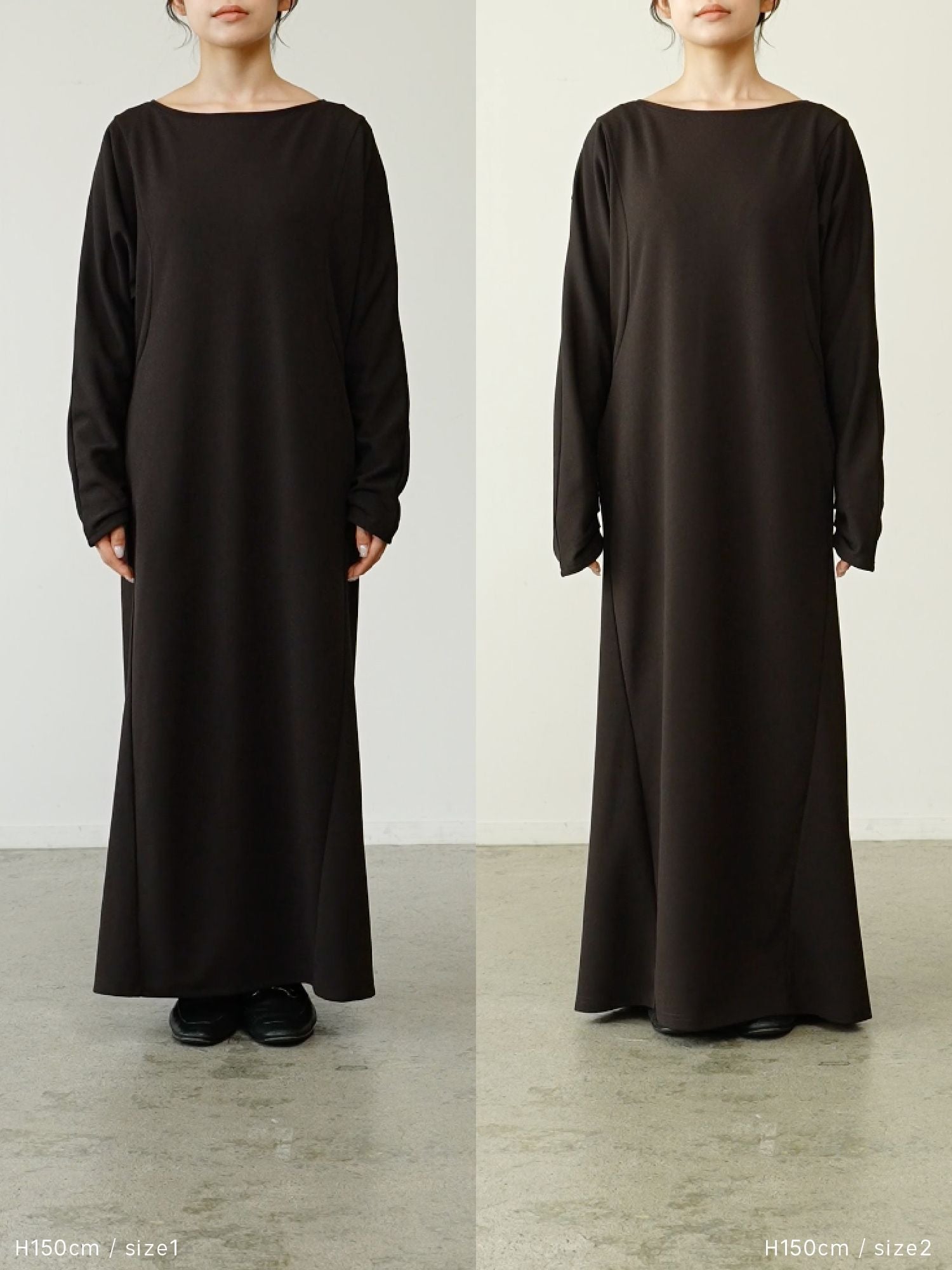 ジョーゼットシェイプワンピース