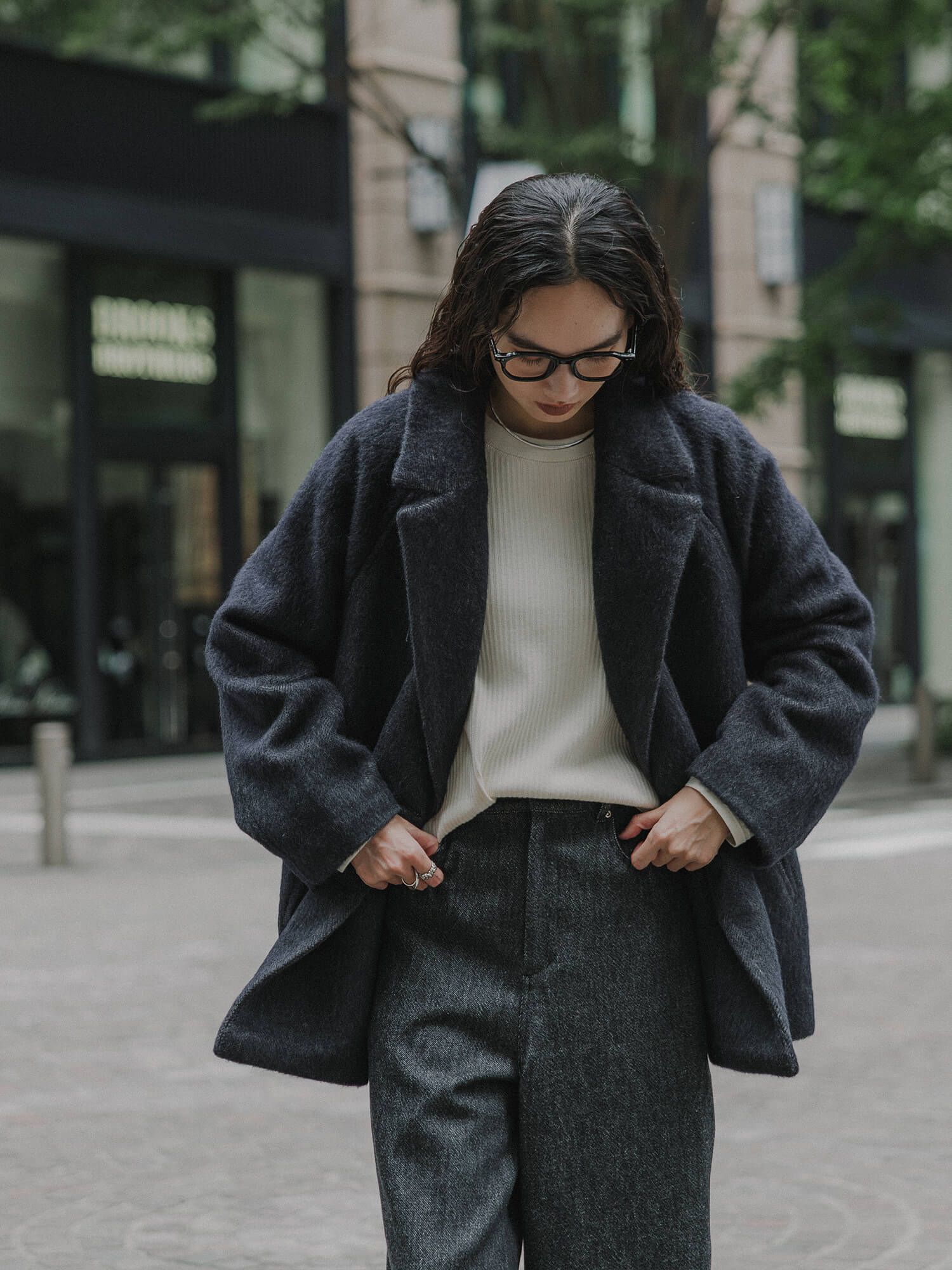 crewre online store / カーヴィシームリブプルオーバー