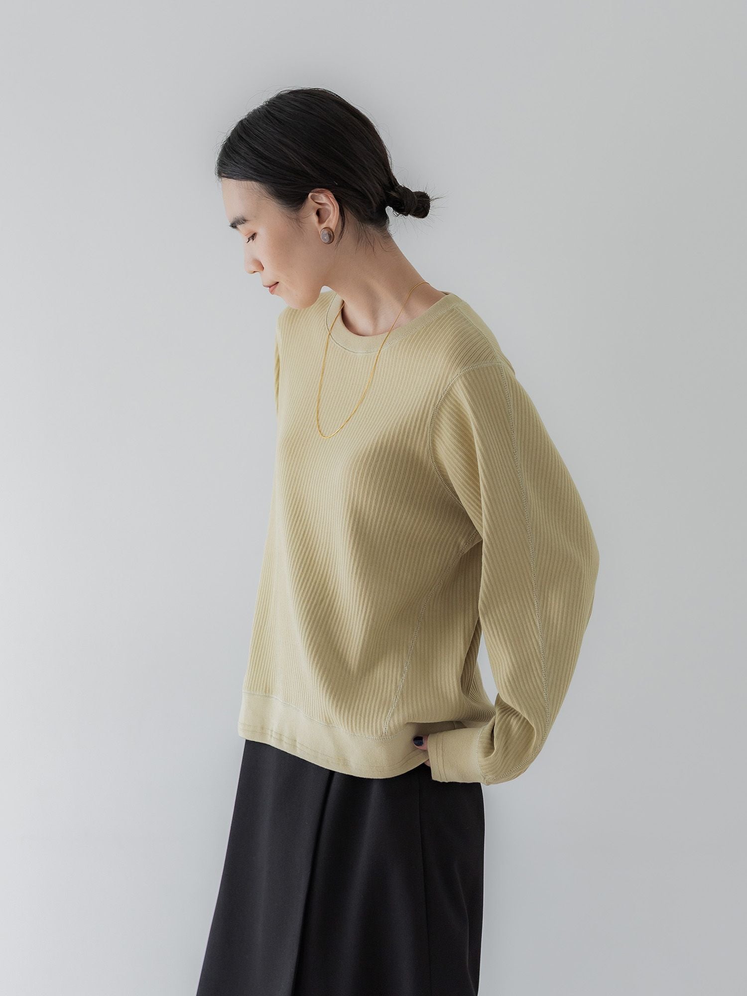 crewre online store / カーヴィシームリブプルオーバー crewre online store / カーヴィシームリブプルオーバー