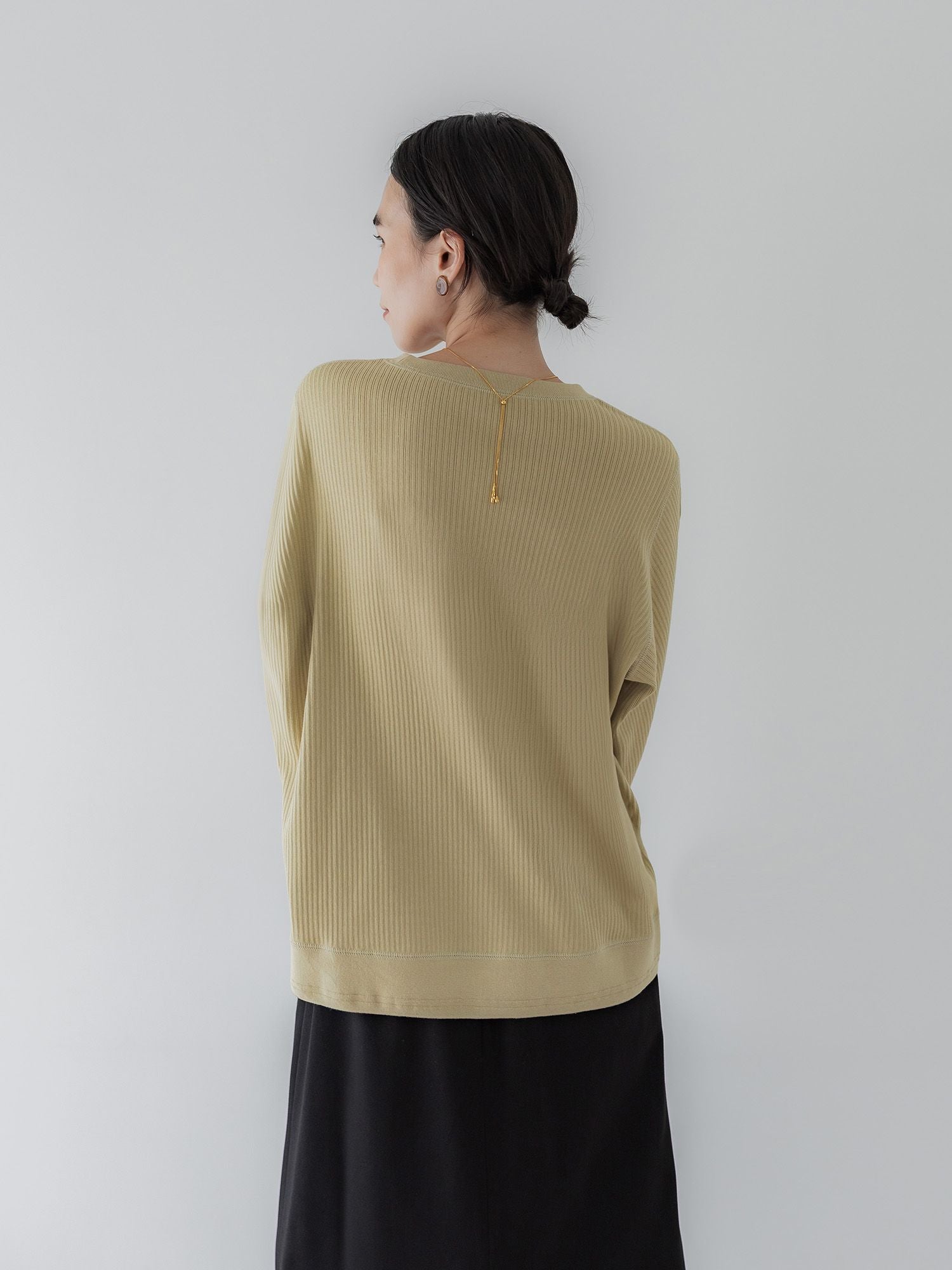 crewre online store / カーヴィシームリブプルオーバー