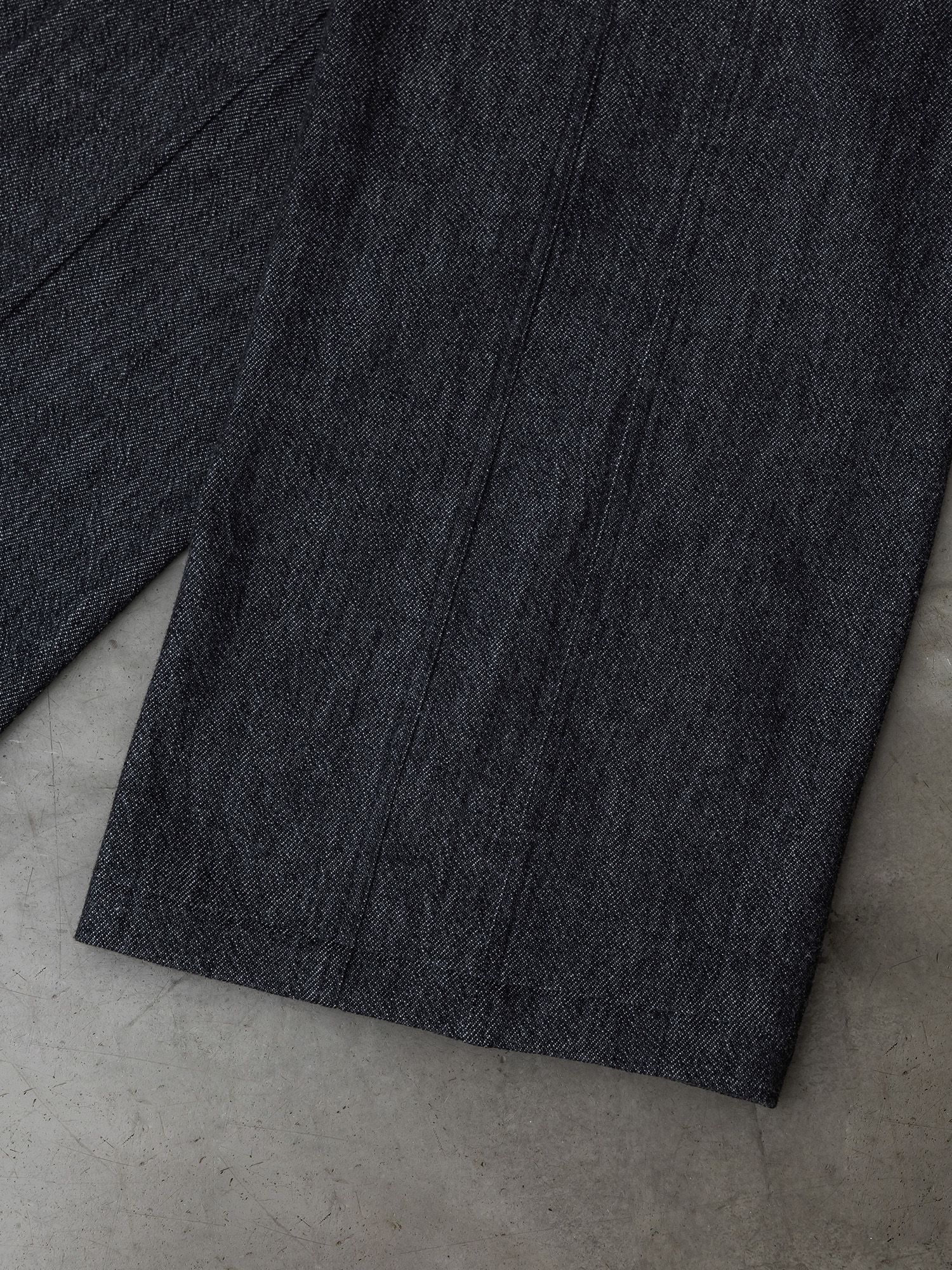 ソフトツイストデニムワイドパンツ