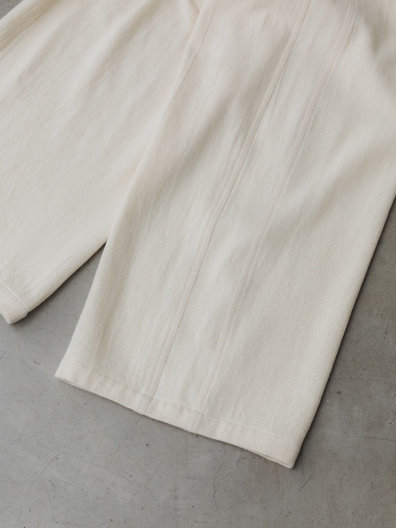 ソフトツイストデニムワイドパンツ